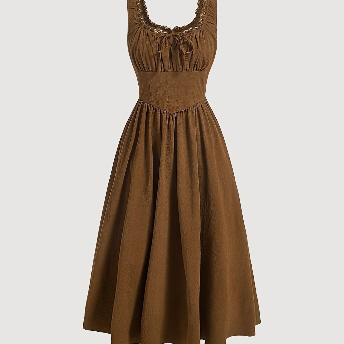 Plus Size, Women's Summer Fashion Casual Spliced Lace Elegant Dress