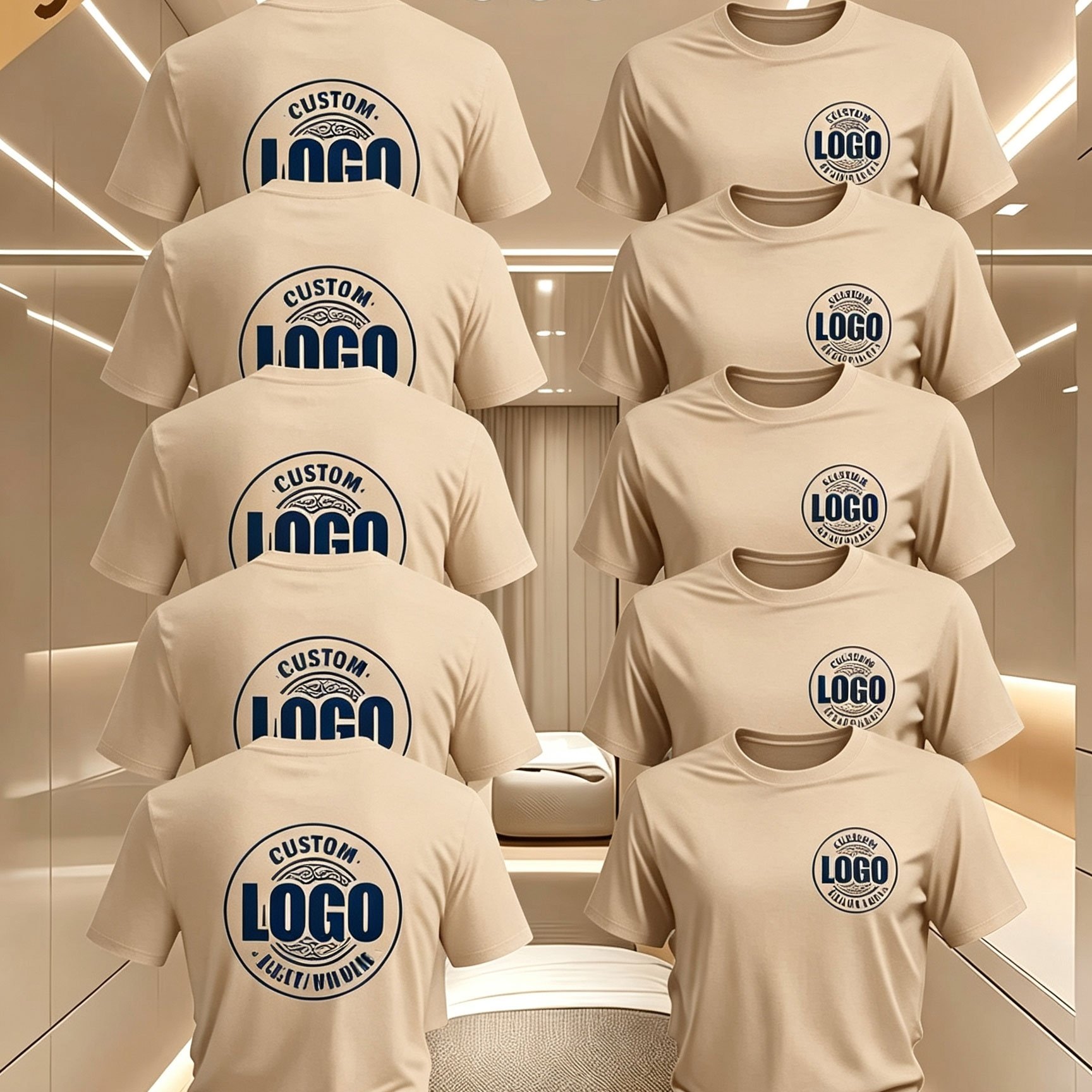 TEMU Juego de 5 piezas de ropa personalizada, camiseta personalizada – Añade tu propia foto/selfie/ , ropa para fiestas y formación de equipos, ropa