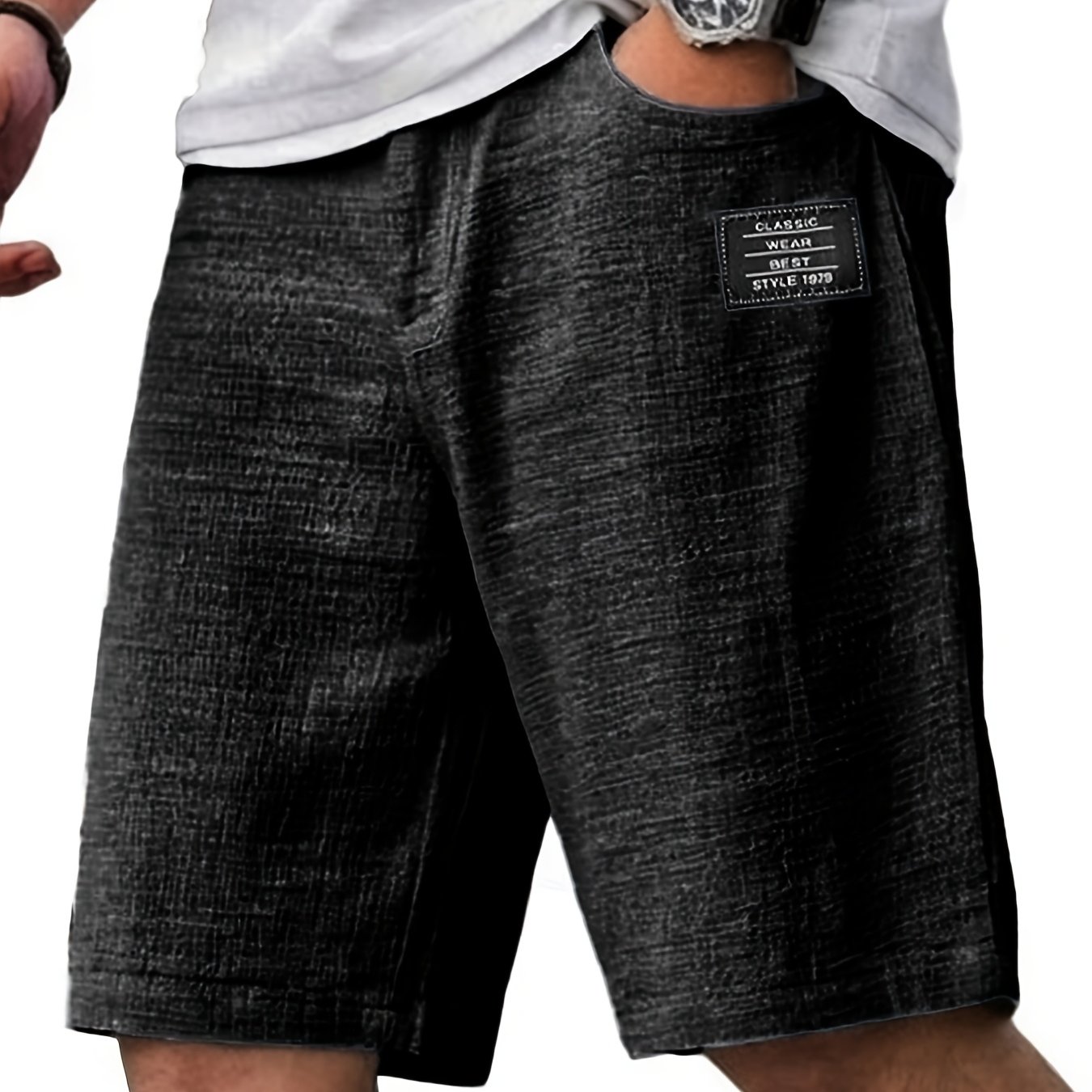 TEMU Men's Casual Shorts With Pockets