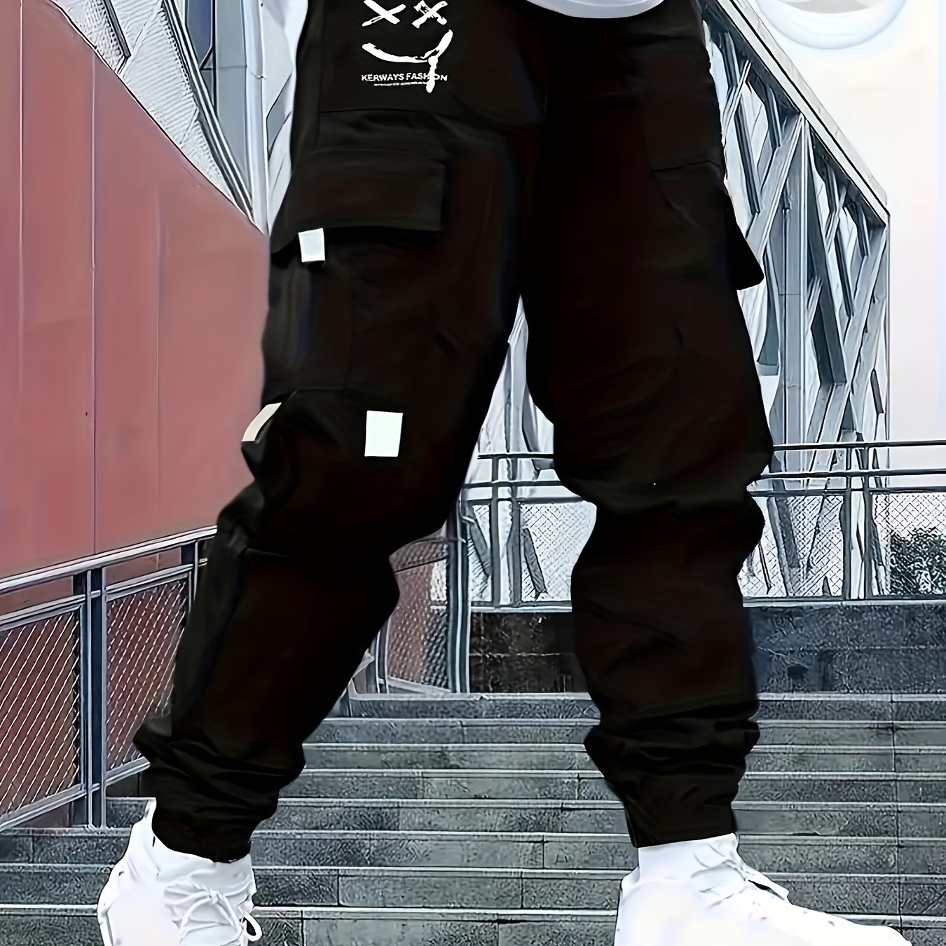 Boys' Big Boys' Fashion Multi-pocket Cargo Long Pants Cargo Trousers, For Outdoor