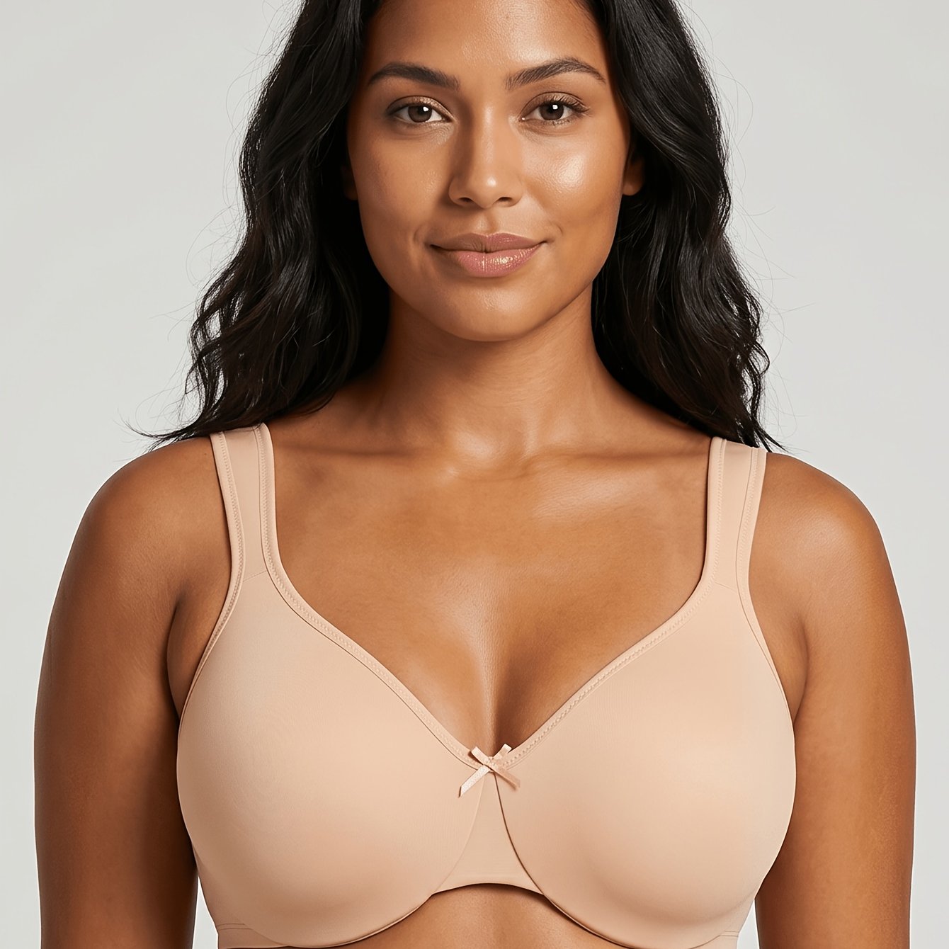 Women's Full Figure Underwire Smooth Cushion Strap Bra