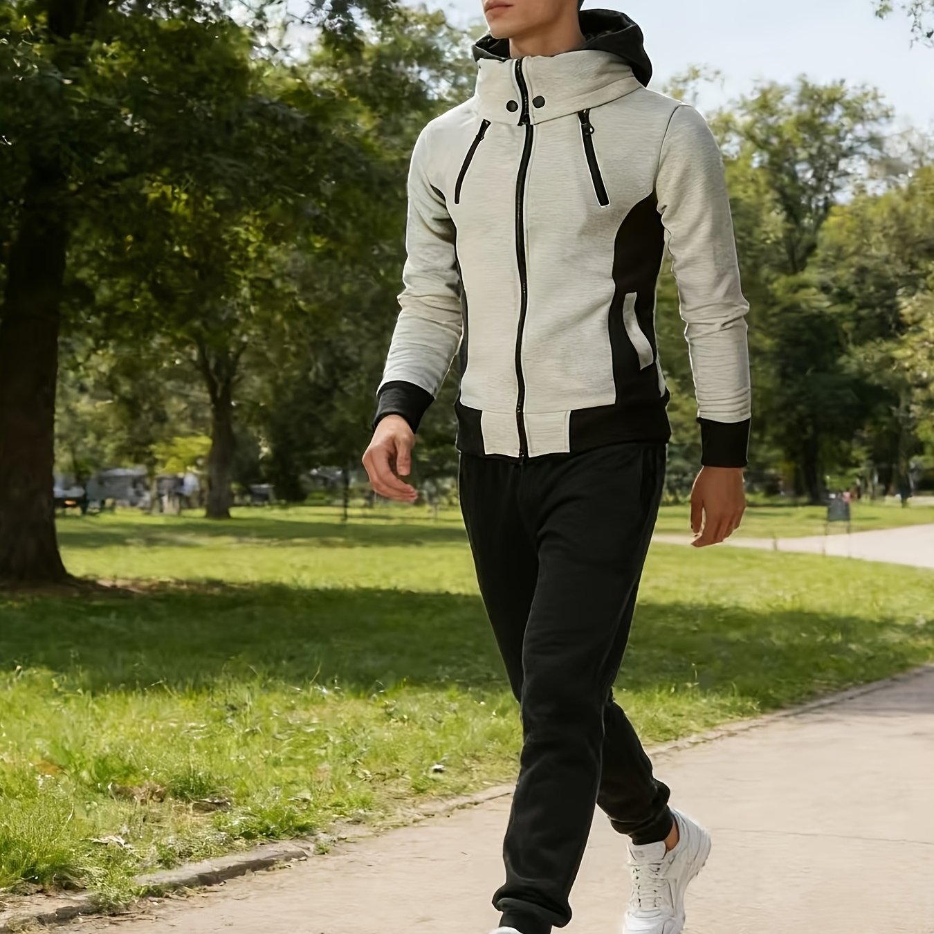 TEMU Men's Casual Sportswear Set