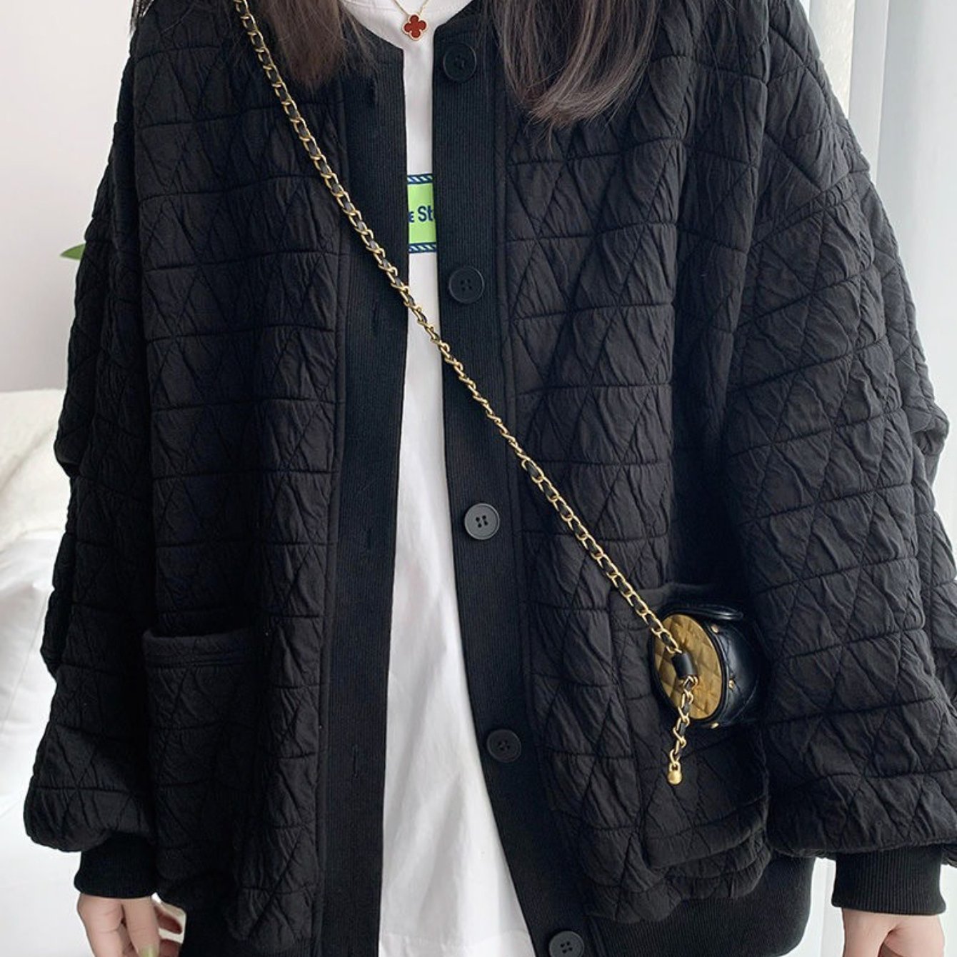 TEMU レディース カジュアルジャケット コート 多機能 ベースボールジャケット 快適 ト デザインセンス満載 洗濯機洗い可 ジャケット 春秋 カジュアルウェア 重ね着スタイル モダンニットウェア おしゃれなジャケット
