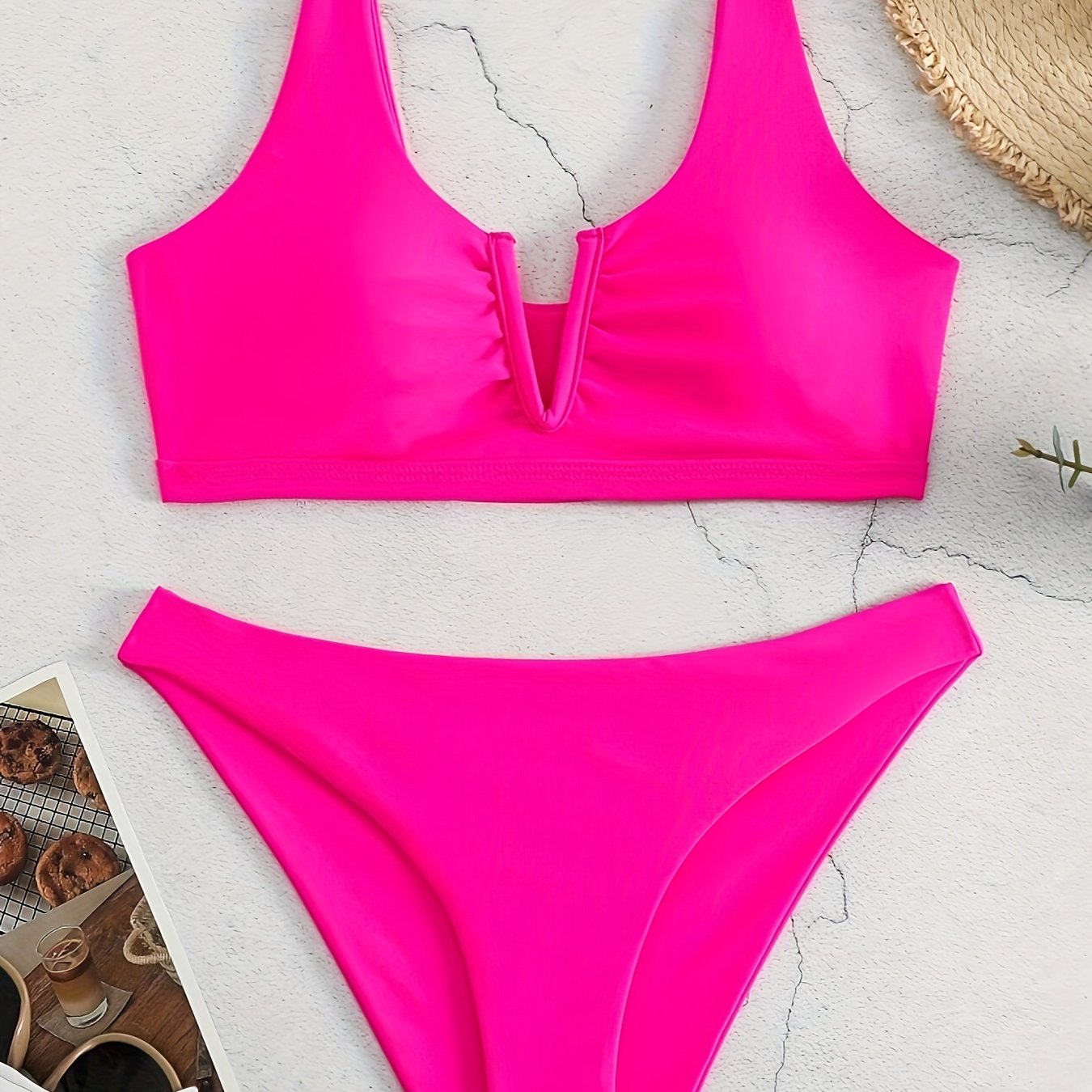 TEMU 2pcs Bikini Set
