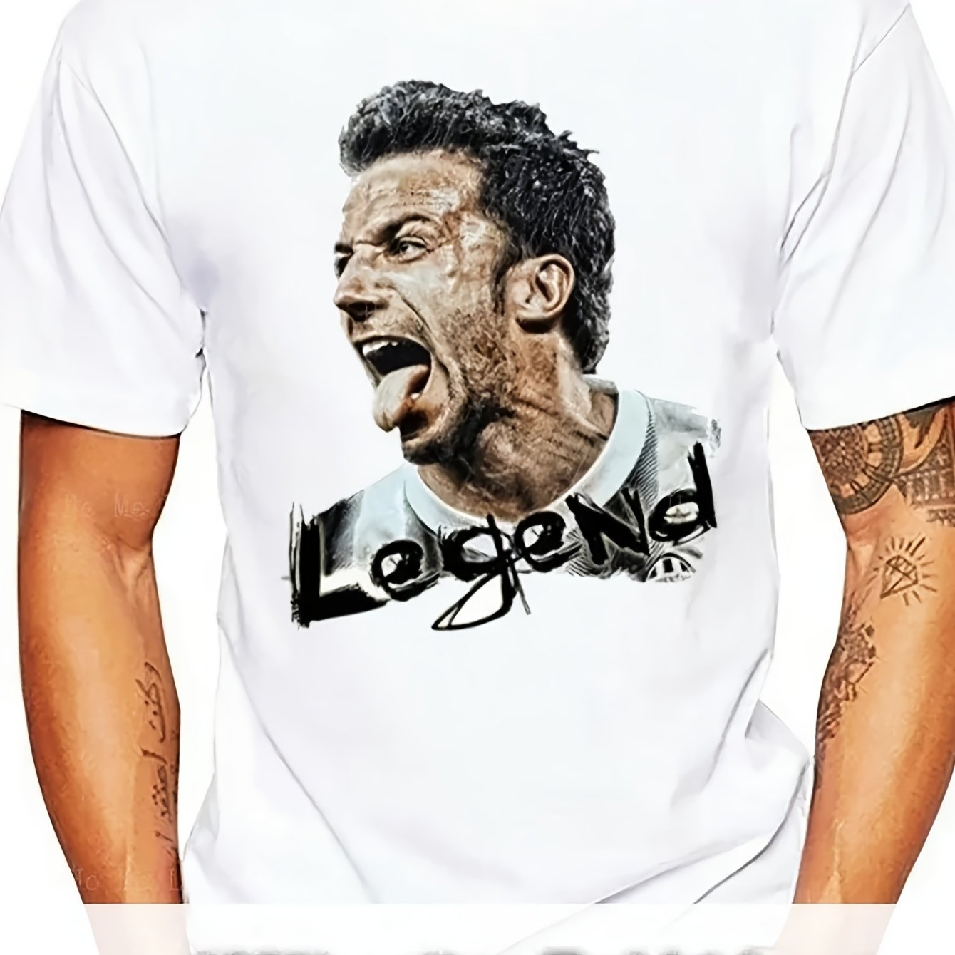 Del Legend 2023 T-shirt Top Men's Fashion Short Sleeves Clothing