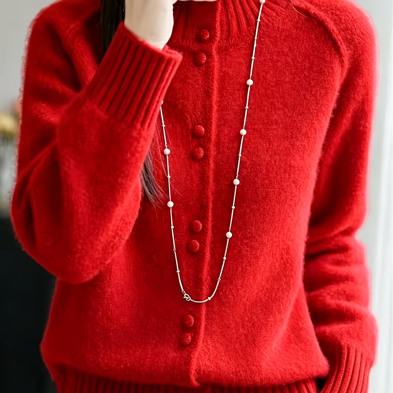 TEMU a maniche corte primaverile autunnale con e , cardigan con bottoni, giacca casual e , top da donna elegante, e confortevole
