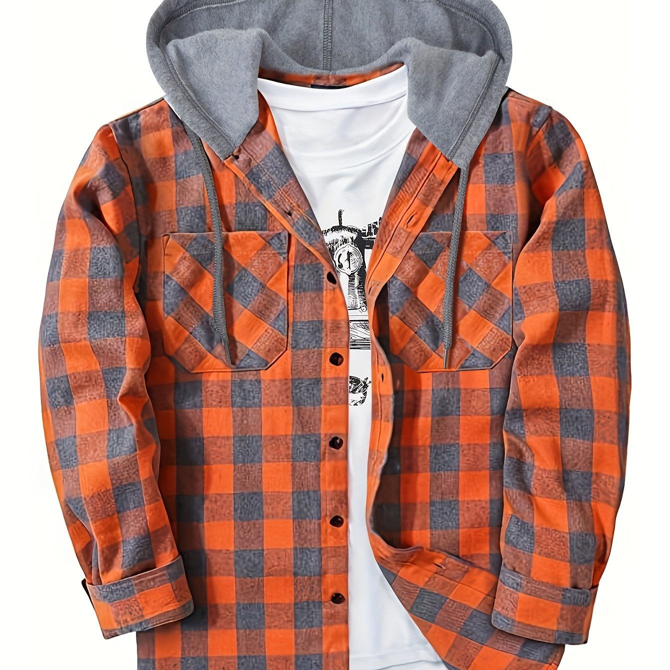Orange designer shirt mens | The Webster