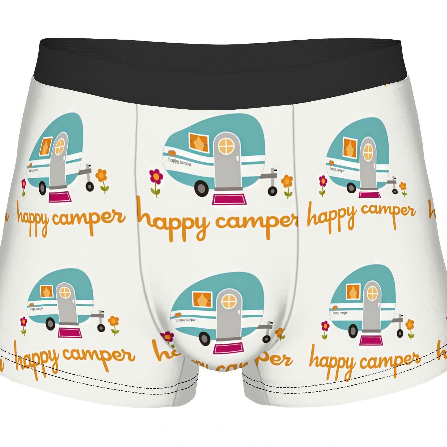 TEMU 2d Print Design For Man Underwear Shorts Boxer Briefs Polyester Briefs Underpants