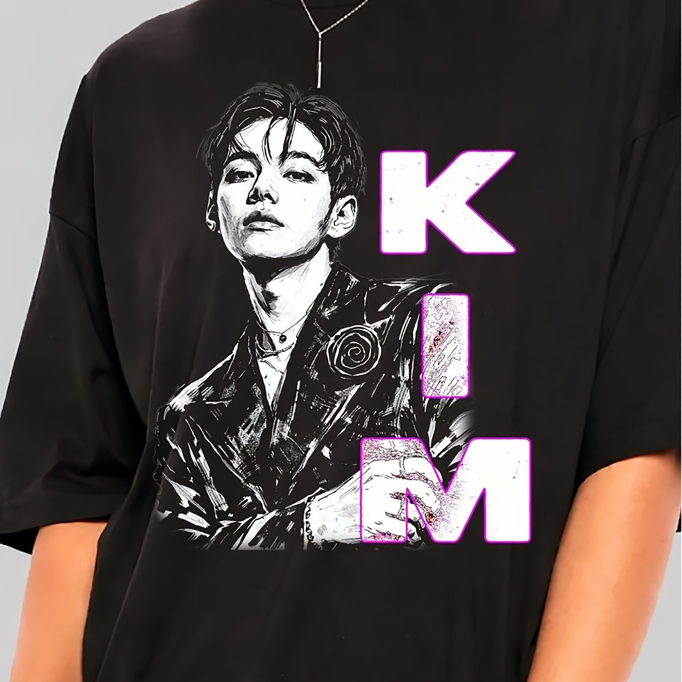 Image of K-i Im Shirtb T S Golden Er Inspired Shirtk-i Im Gift For Fnsidol Grphickoren Pop Streetwerj-u Ung Kook