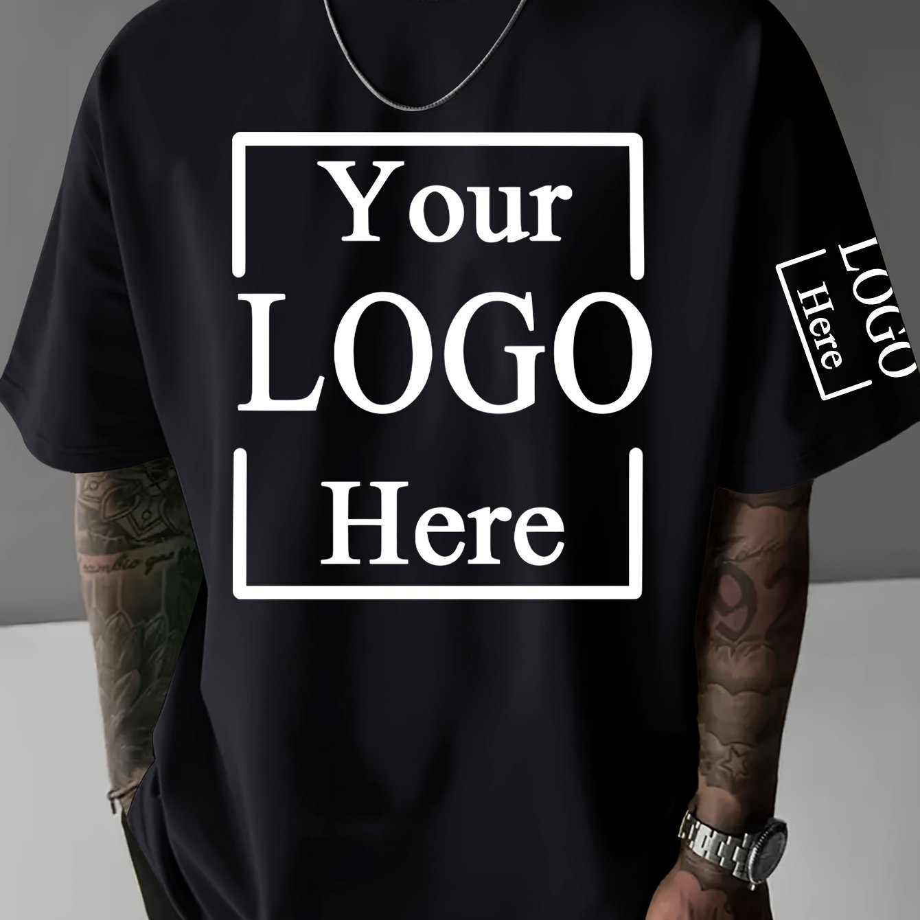 TEMU Camisetas personalizadas para , diseño DIY con texto “Mi camiseta, ”, manga corta, cuello y corte holgado, lavables a máquina, ideales para