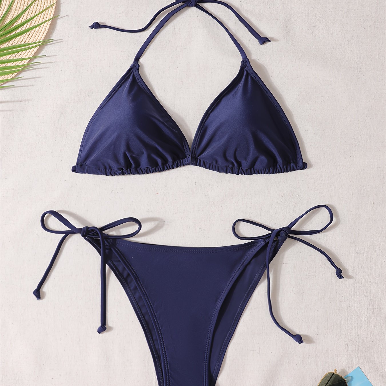 TEMU Swimwear Bikini Adjustable For Beach