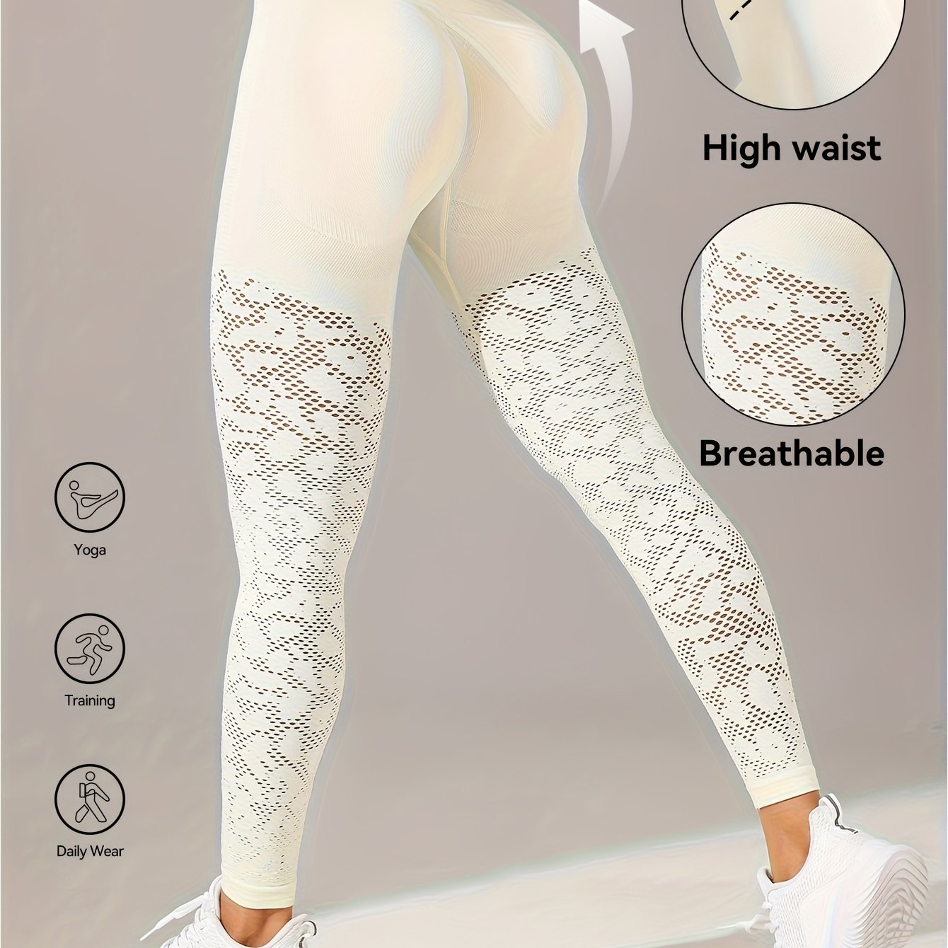 Single-piece Trousers With Cut-out Design