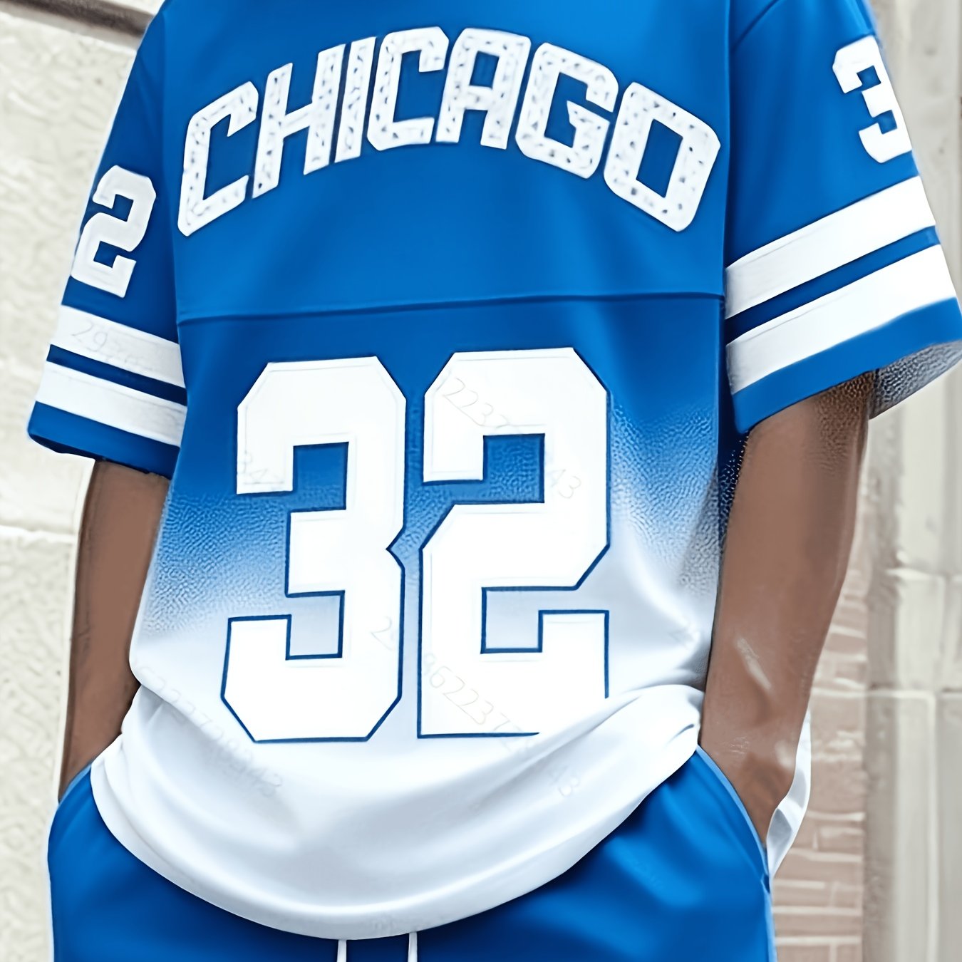 TEMU 1pc Haut, ce T-shirt = Soudure " Feel" Sur Votre Corps, Style de Maillot et Étiquette N°32 Directement Tendance Athlétique Américaine