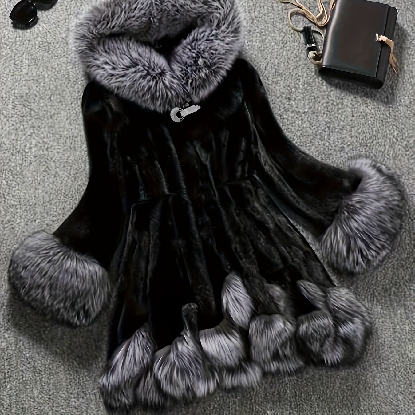Autumn Winter New Coat Women Mid-length Overcoat Ladies