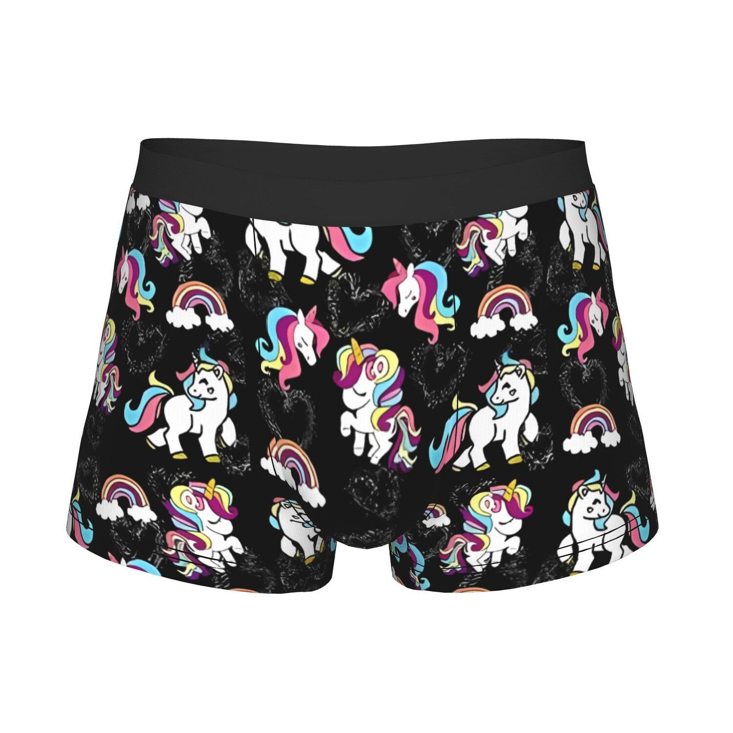TEMU 1pc Unicorn Underpants Homme Panties For Man Underwear Comfortable Shorts Boxer Briefs