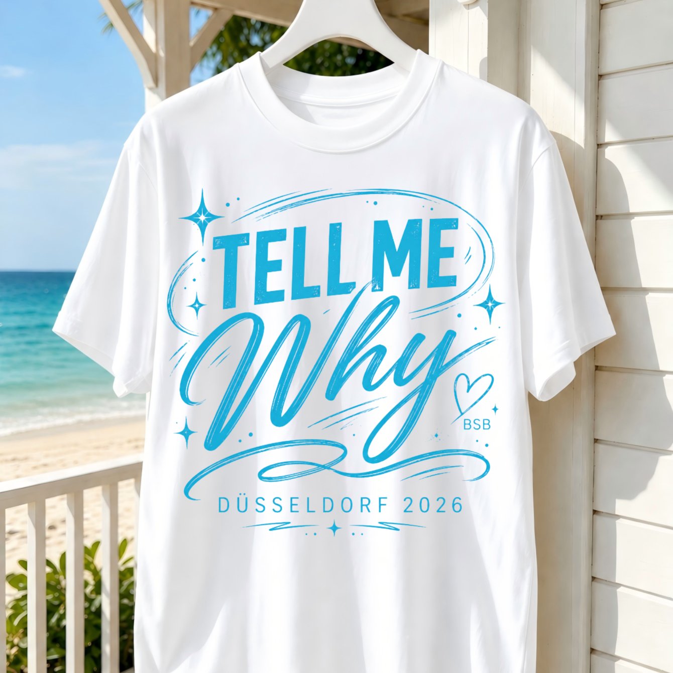 Image of Me Why Bsb 2026 Clean Turquoise Hand-lettering With Large Script Word Sparkles Heart And T-shirt Unisex T-shirt