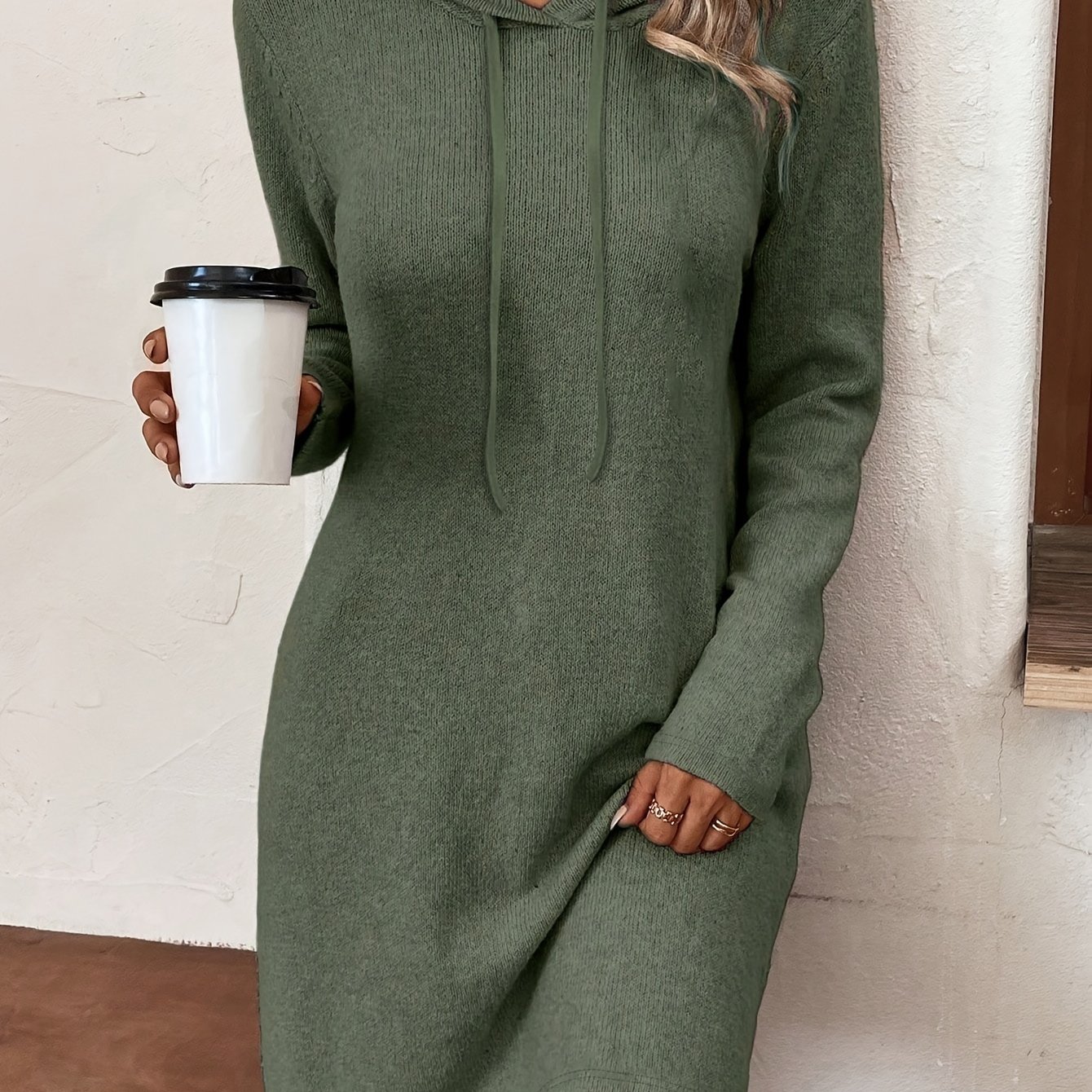 Autumn Casual Hoodie Dress For Women