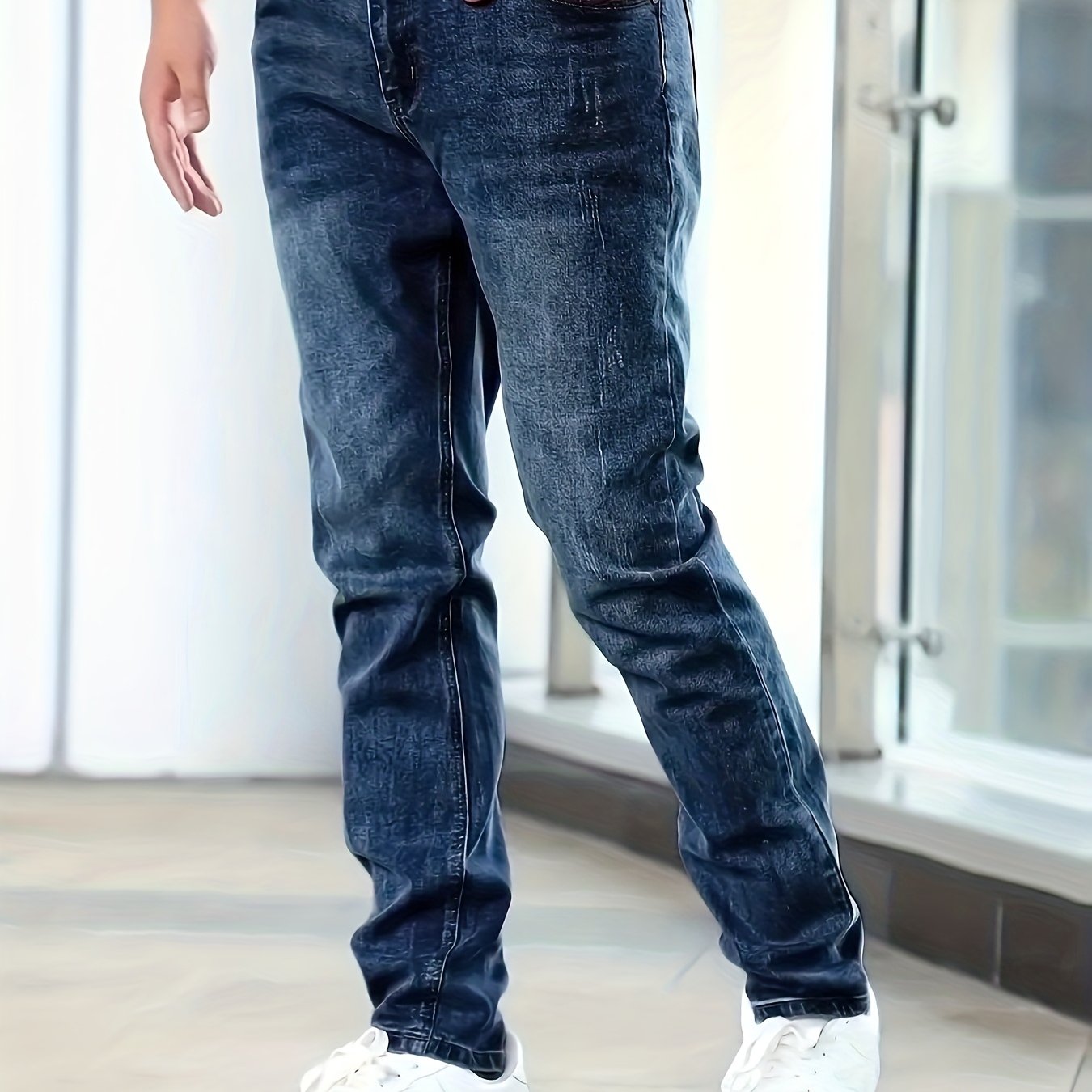 Men's Plus Size Jeans, Extra Wide, Extra High, Extra Thick, Medium Stretch, Comfortable, Plus Size