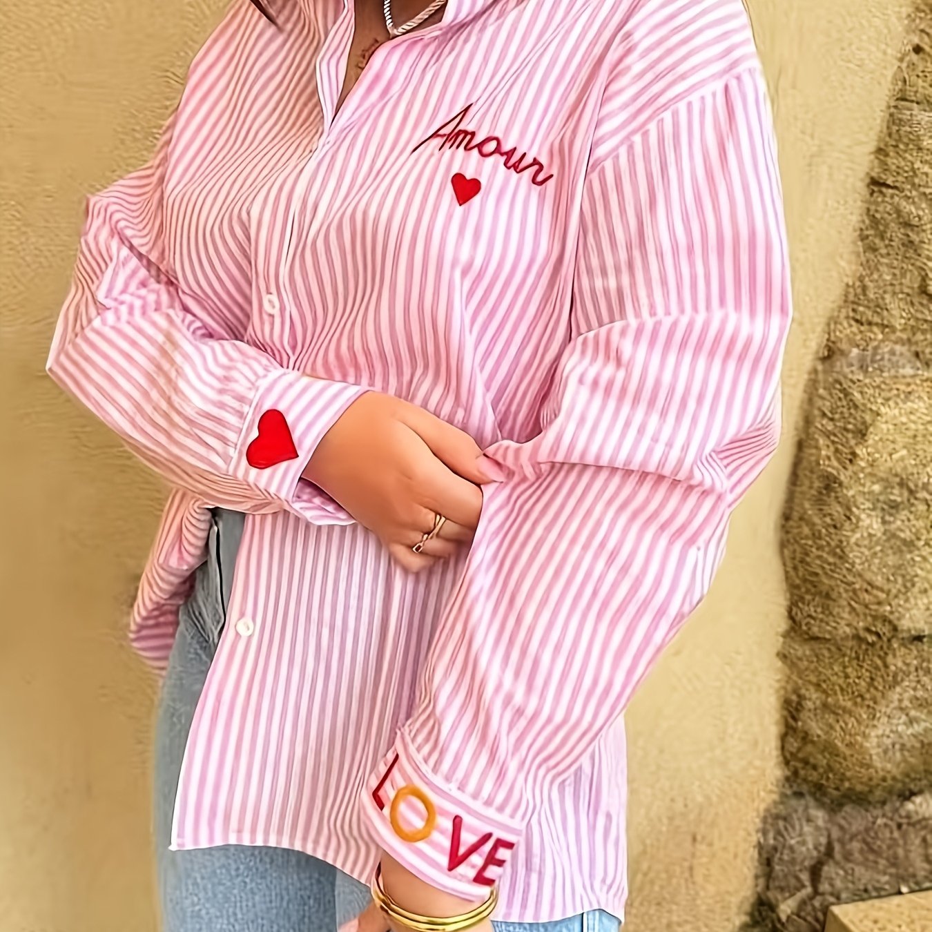 Women's Striped Casual Shirt