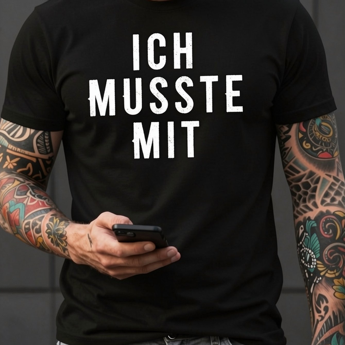 Men's Vintage " To" Lettering T-shirt - Plus Size Short Sleeve Round Neck Casual Top With Crinkle Texture, Machine Washable Suitable For Spring/autumn Daily Wear & Everyday Outfits, Non- Base