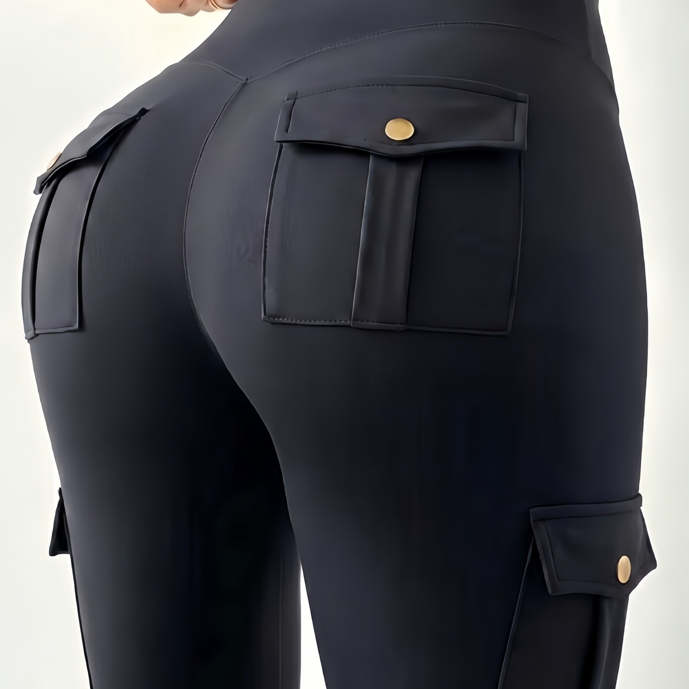 Image of New Women's Sports Pants With Lifting Yoga Pants Pocket Leggings Casual Pants Comfortable Fashion