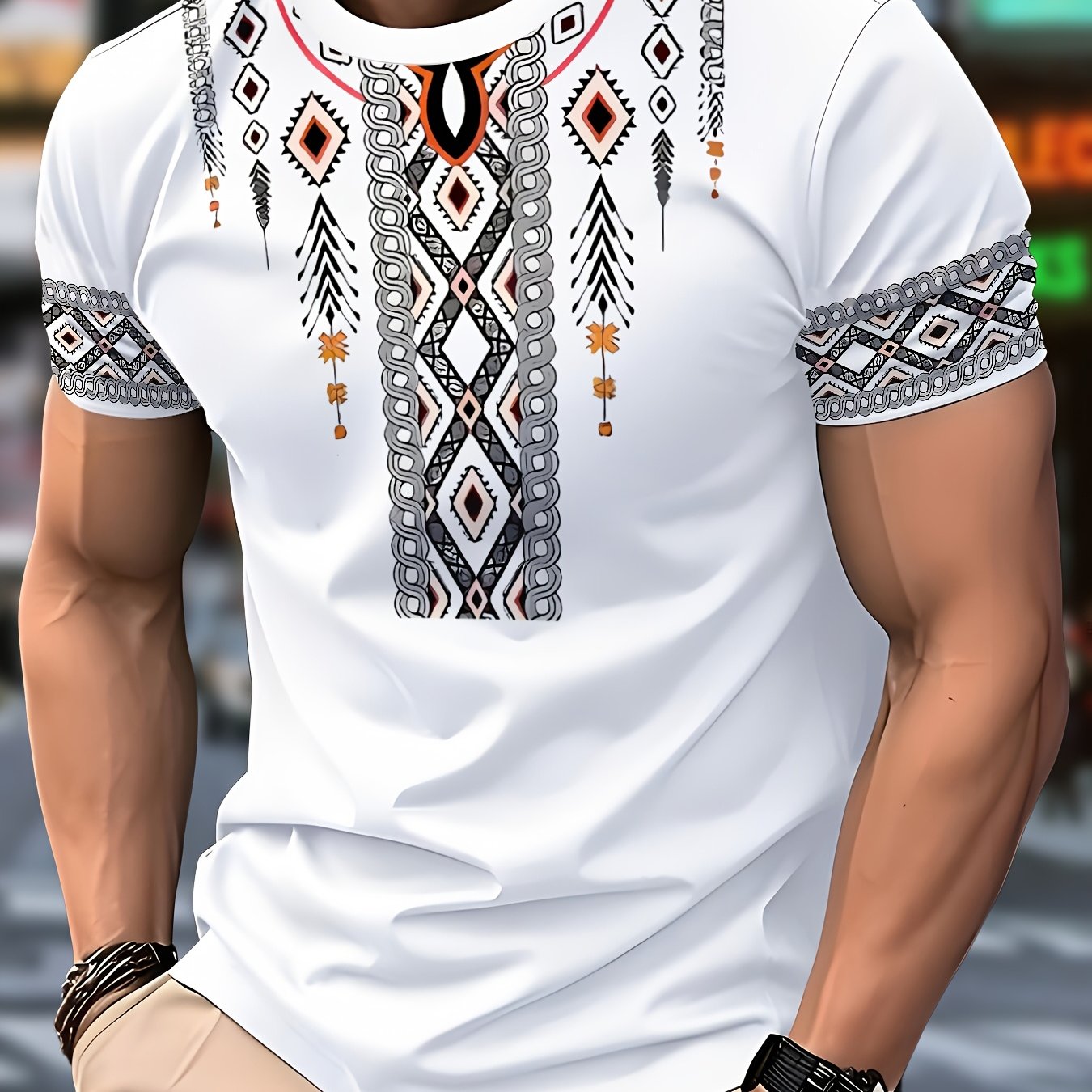 TEMU メンズ Tシャツ
