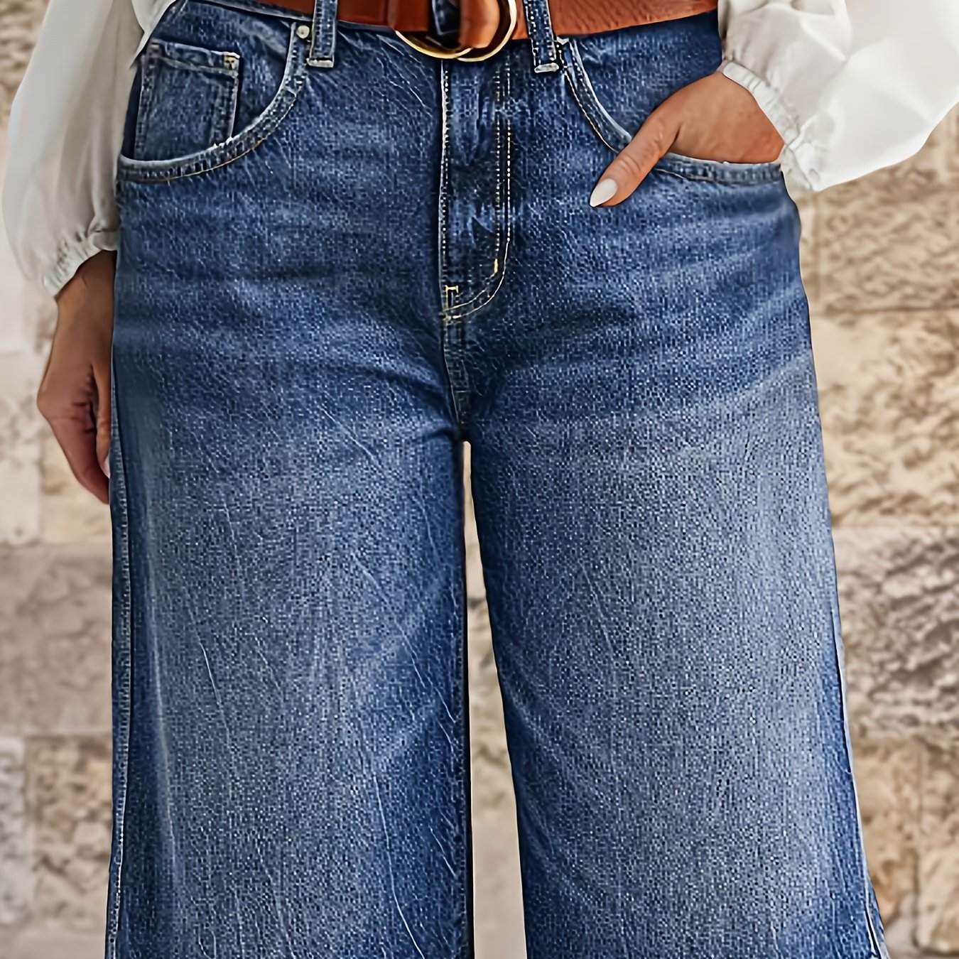 Women's Plus Size Comfortable Denim Shorts