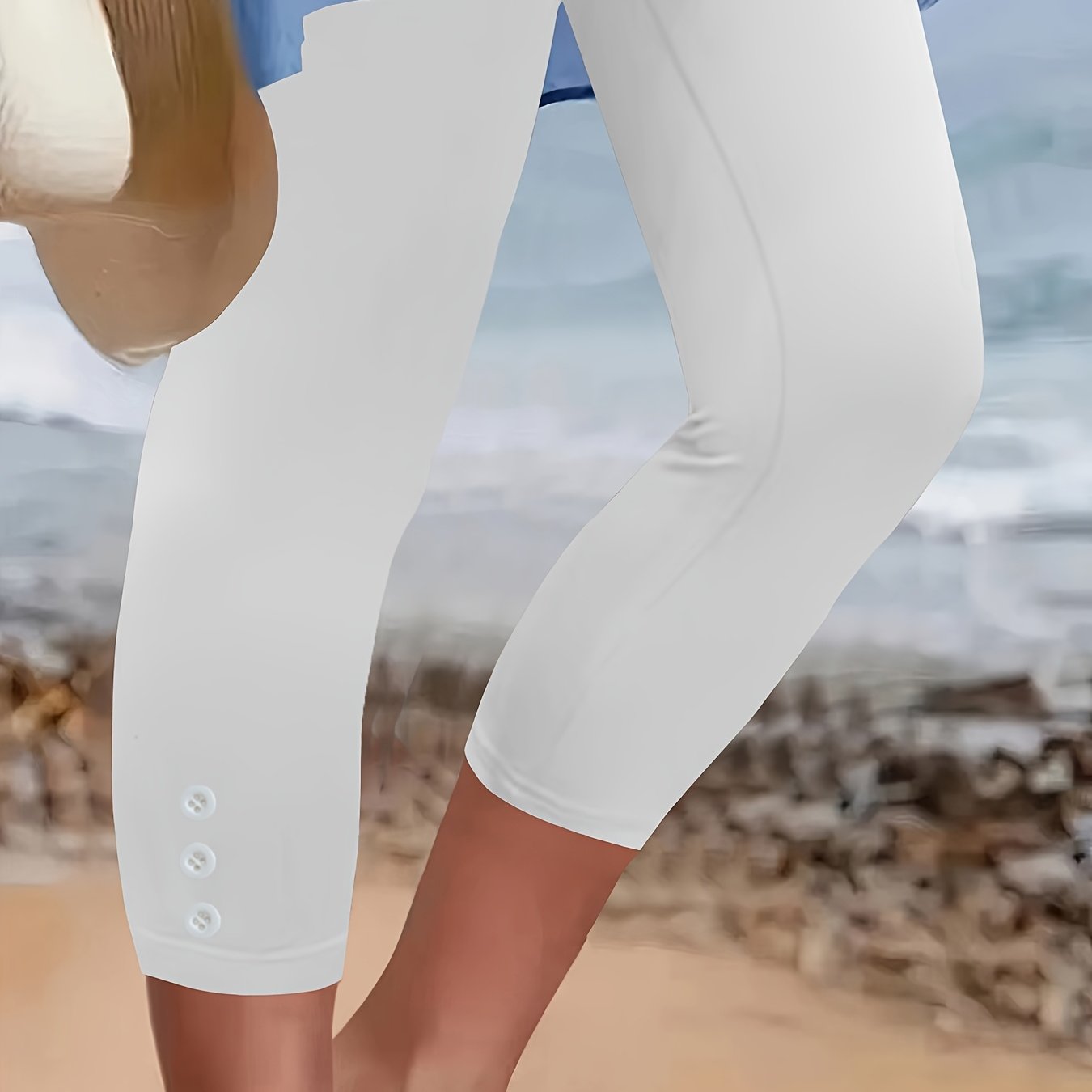TEMU Cycling Dance Button S Leggings