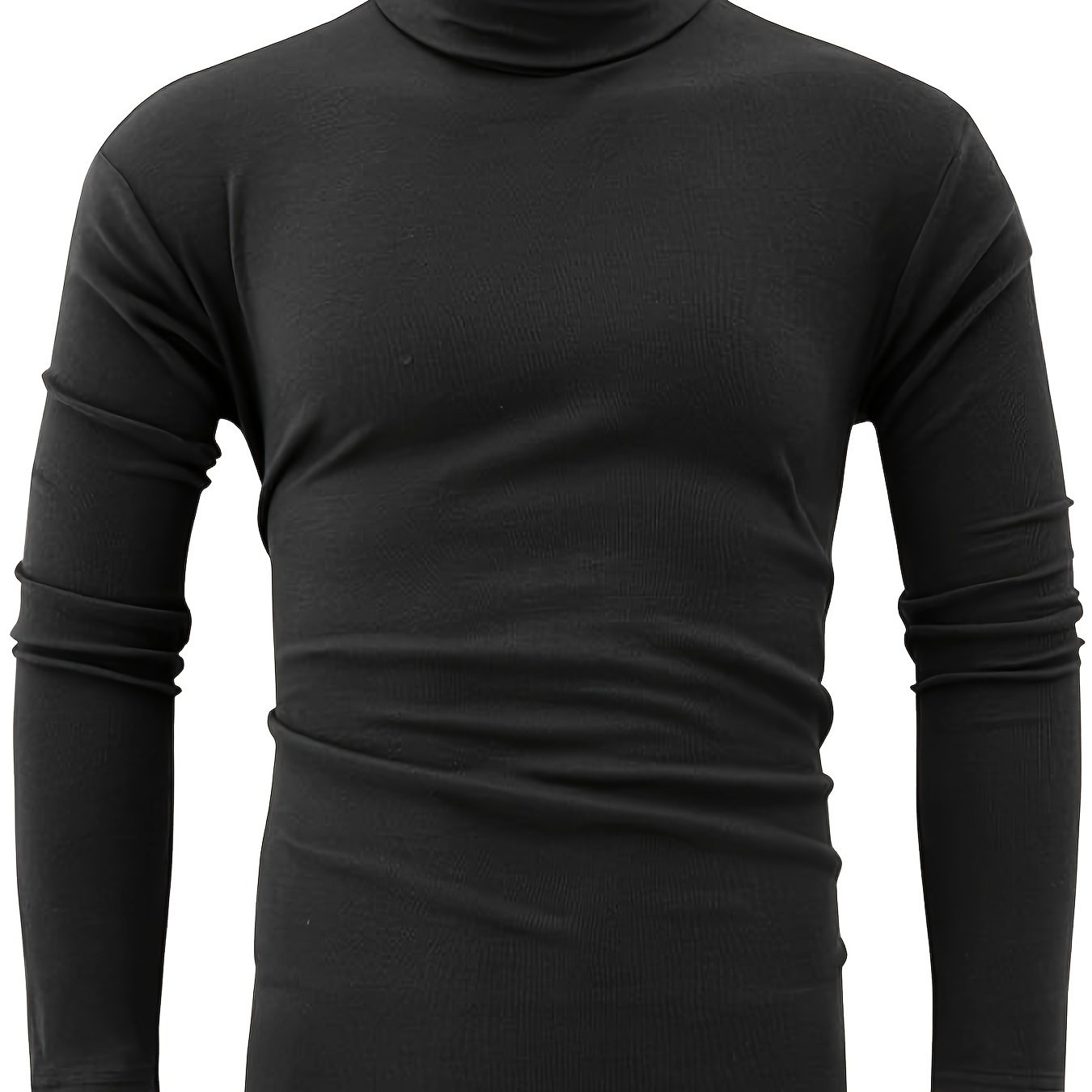 Men's Simple Style Casual Tees Long Sleeve Crew Neck T shirt - Temu Canada