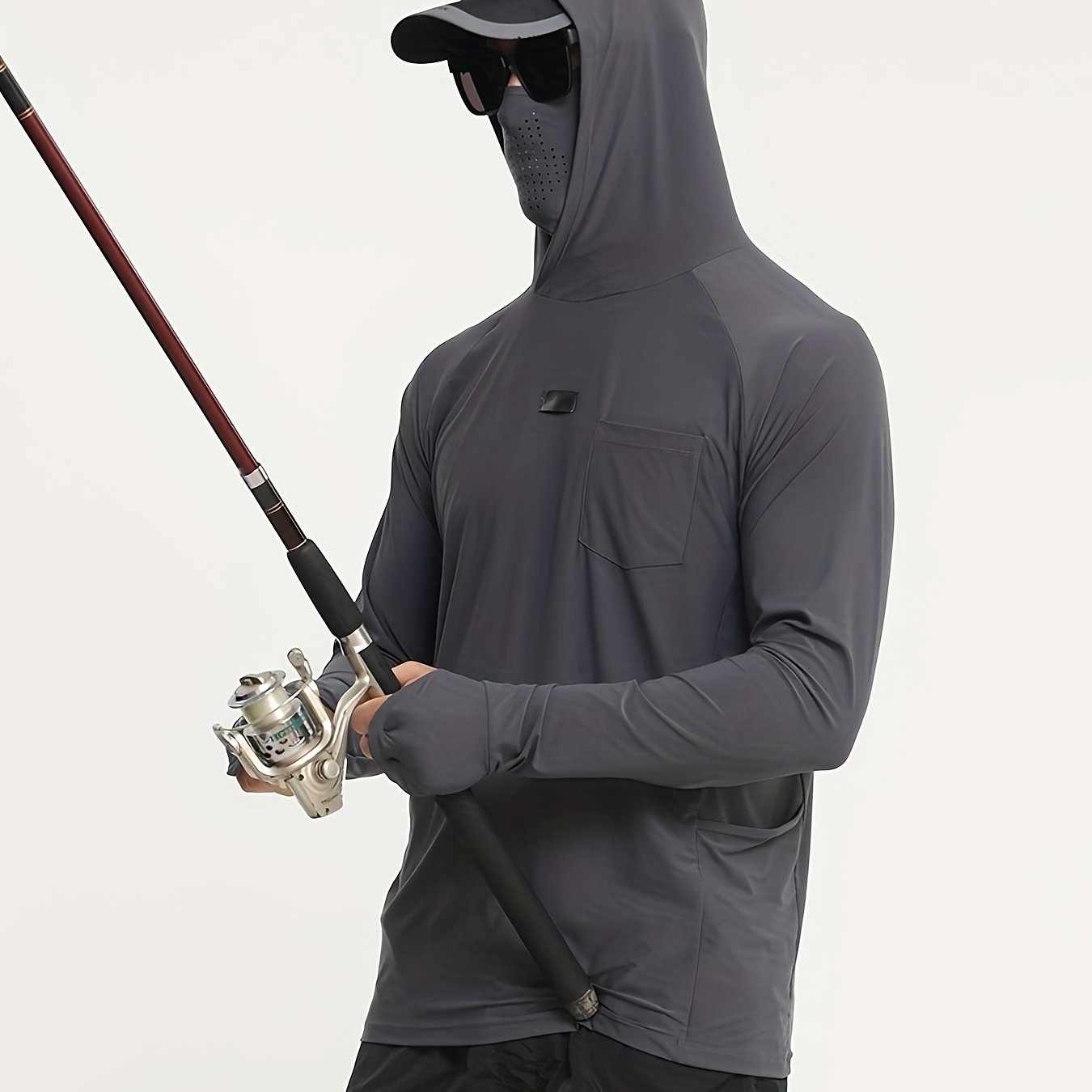 TEMU Outdoor Fishing Sun Protection Clothing Men' Protection Clothing High-end Sun Protection Clothing Fishing Special