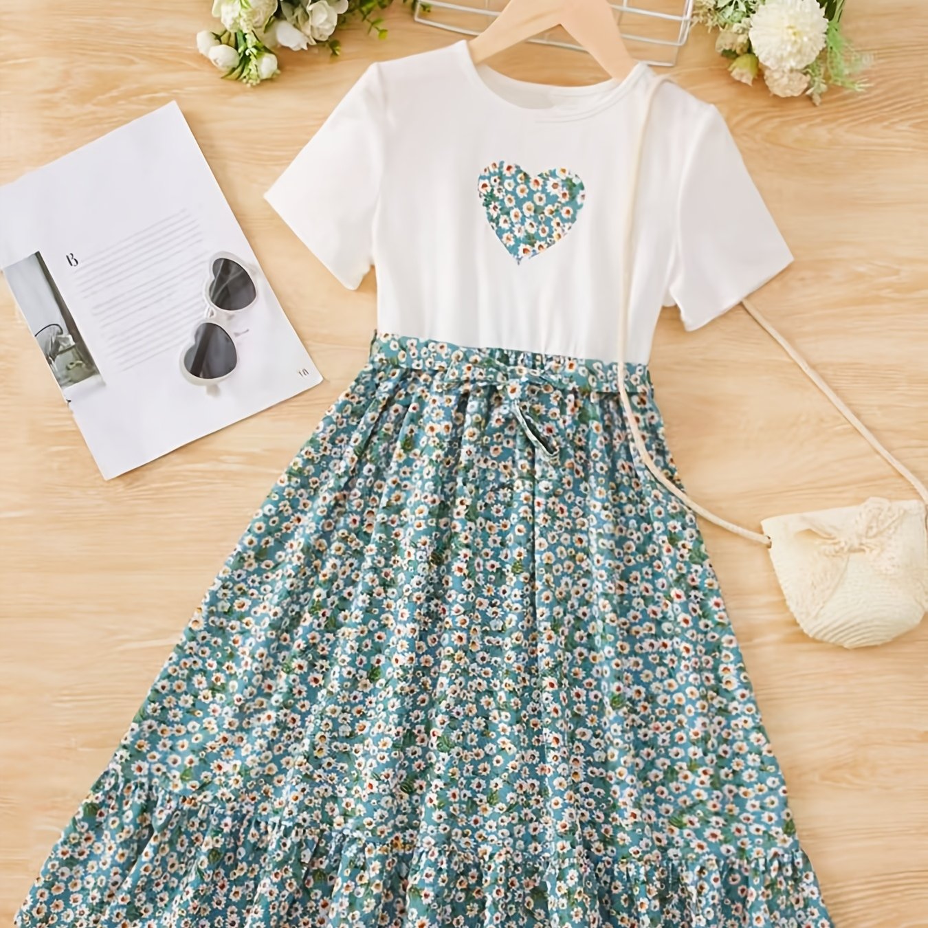 Small Floral Dress Dress New Style, Halloween