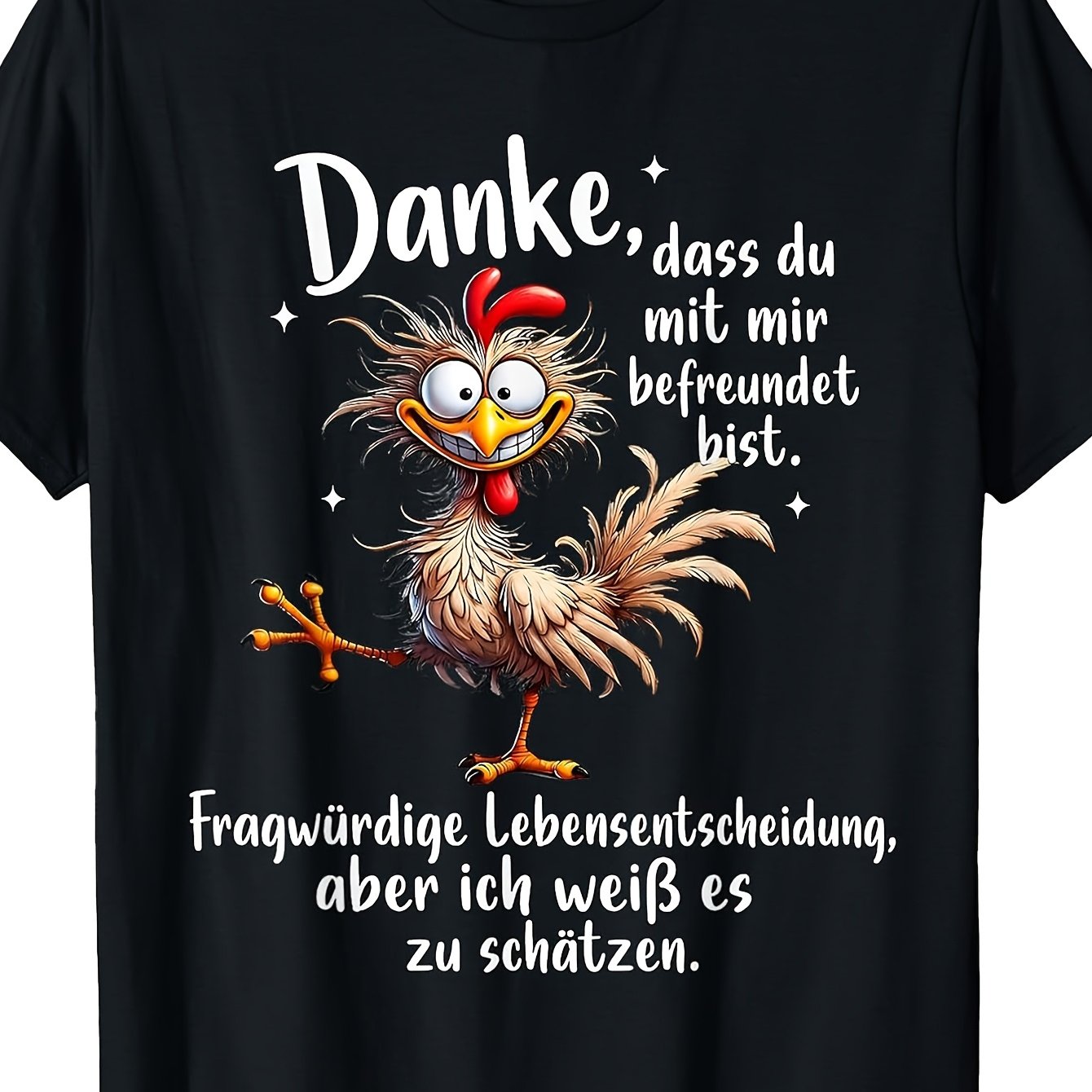 Image of Thanks For Being Funny Quote T-shirt Men's T-shirt Classic Perfect For Home|outdoor|work|gifting (birthdays|valentine's Day|mother's Day) Small-3xl Unisex