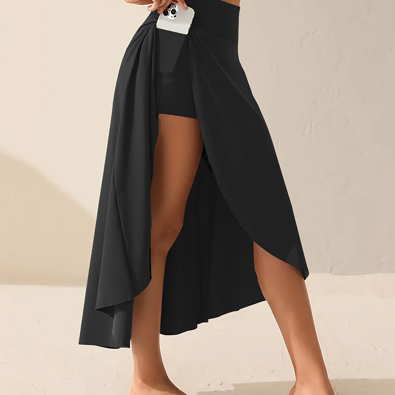 Image of Plus Size Athletic Skirt, Athletic Yoga Skirt, Casual Outdoor Skirt