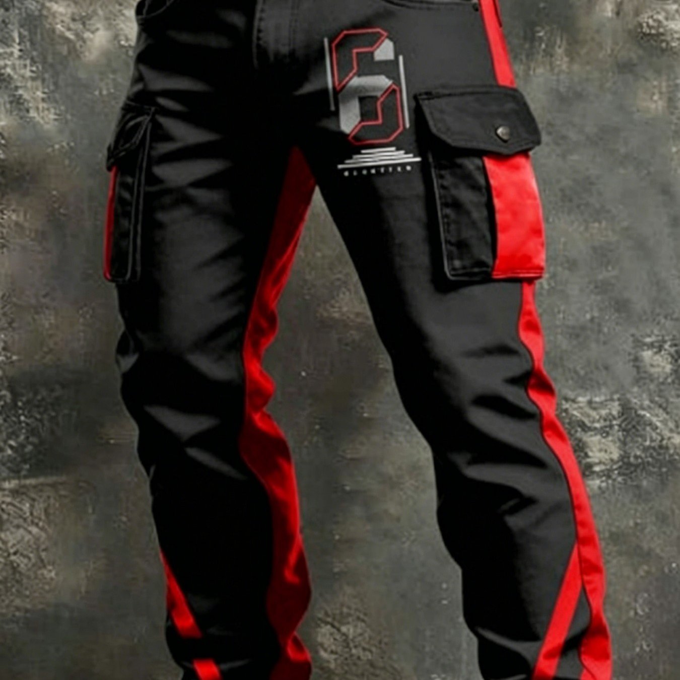 Image of European And American Teenagers Summer Digital Printing Trousers, Casual Loose Pants, Suitable For Outdoor Fishing Street And , Graduation/father's Day Gifts, For Outdoor, For Teenager