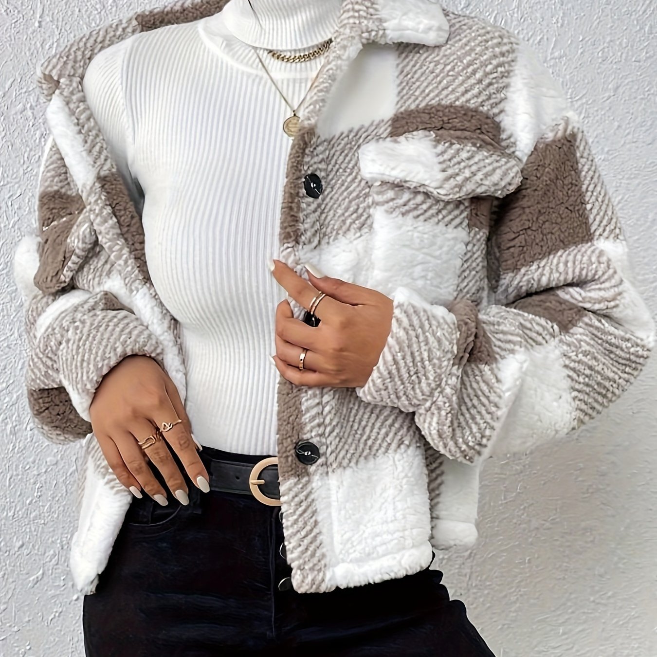 Women's Casual Lapel Jacket