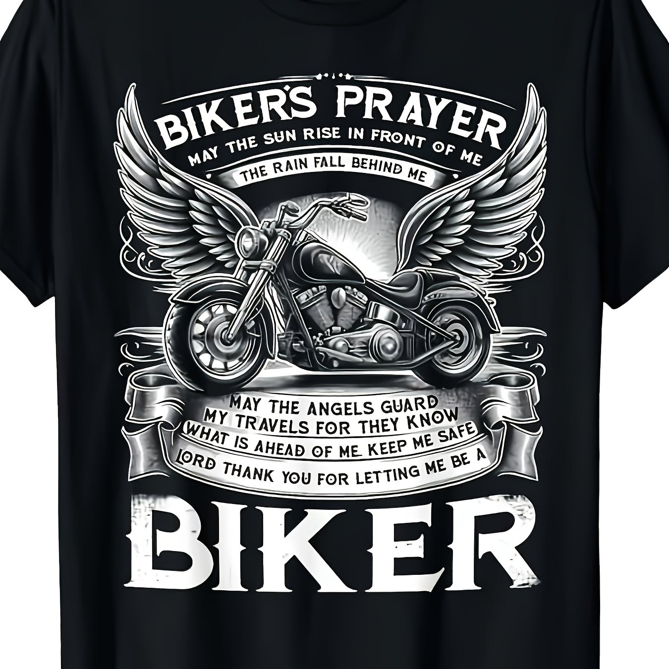 TEMU Vintage Motorcycle Rider Tshirt Similar Design For Men And Unisex This Summer Shortsleeve Tshirt Of Fabric 2026 Model Local Warehouse Delivery