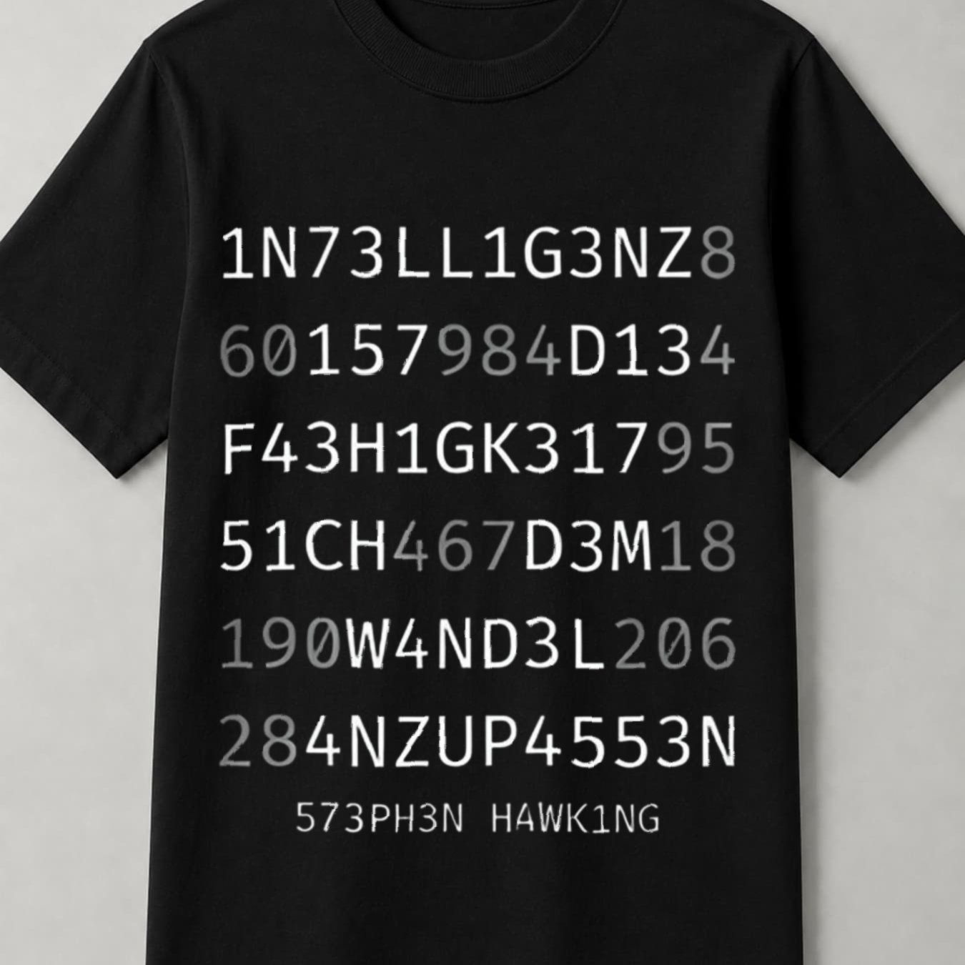 Image of Intelligence Is The To To 's T-shirt Unisex Tee