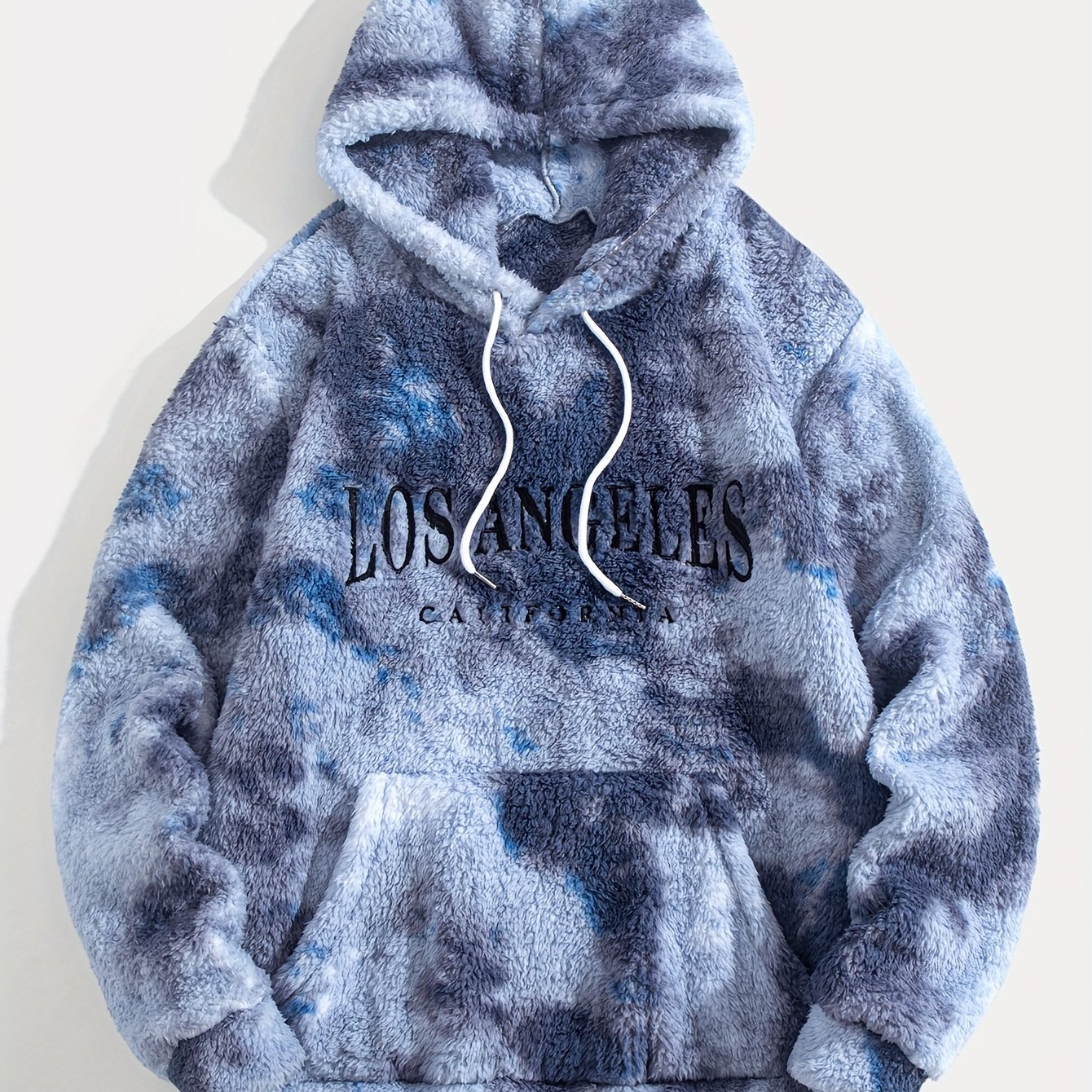 E-shop 1 Batik-Doppel-Side Plüsch Buchstabenbesticktes Mode Freizeit Sport Kapuzenpullover, Herren Freizeit Sportbekleidung, Herren Sweatshirt Hoodie