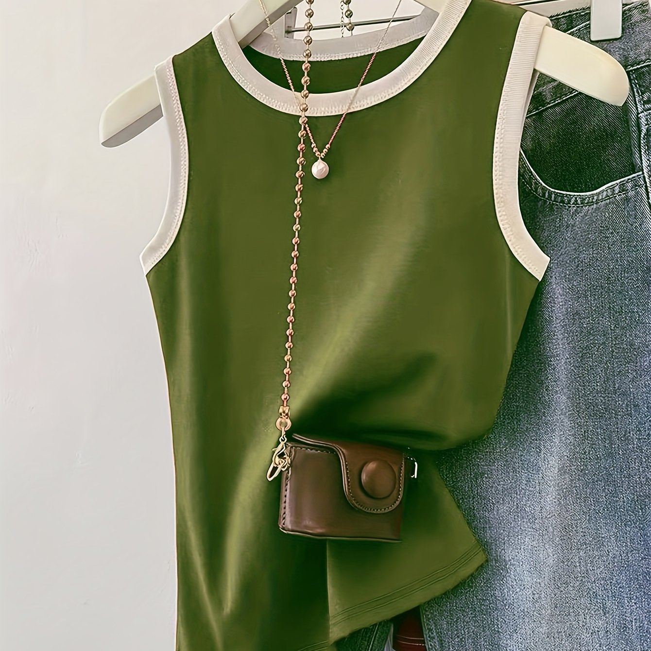 TEMU Fashion Women's Contrast Cami