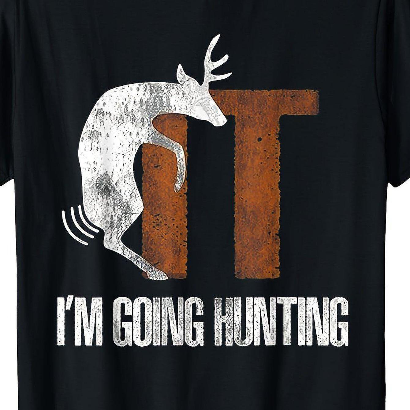 TEMU T-Shirt Homme " à " avec Graphique Cerf - 100% Coton Léger, Col Rond, Manches Courtes et Design Rustique de Branche & Cerf, Chemise Décontractée