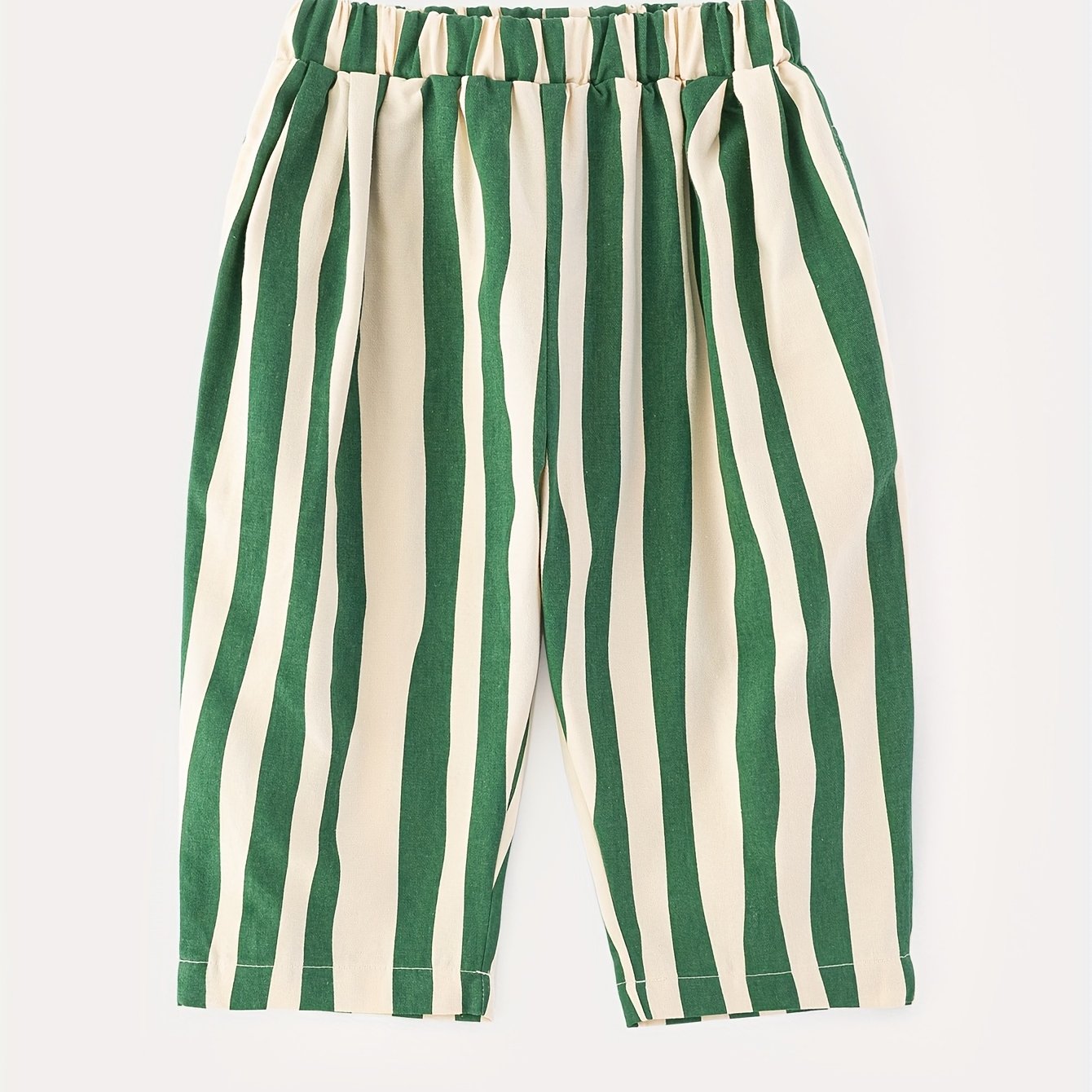Boys' Casual Striped Long Pants For Spring And Autumn, Perfect For Outdoor