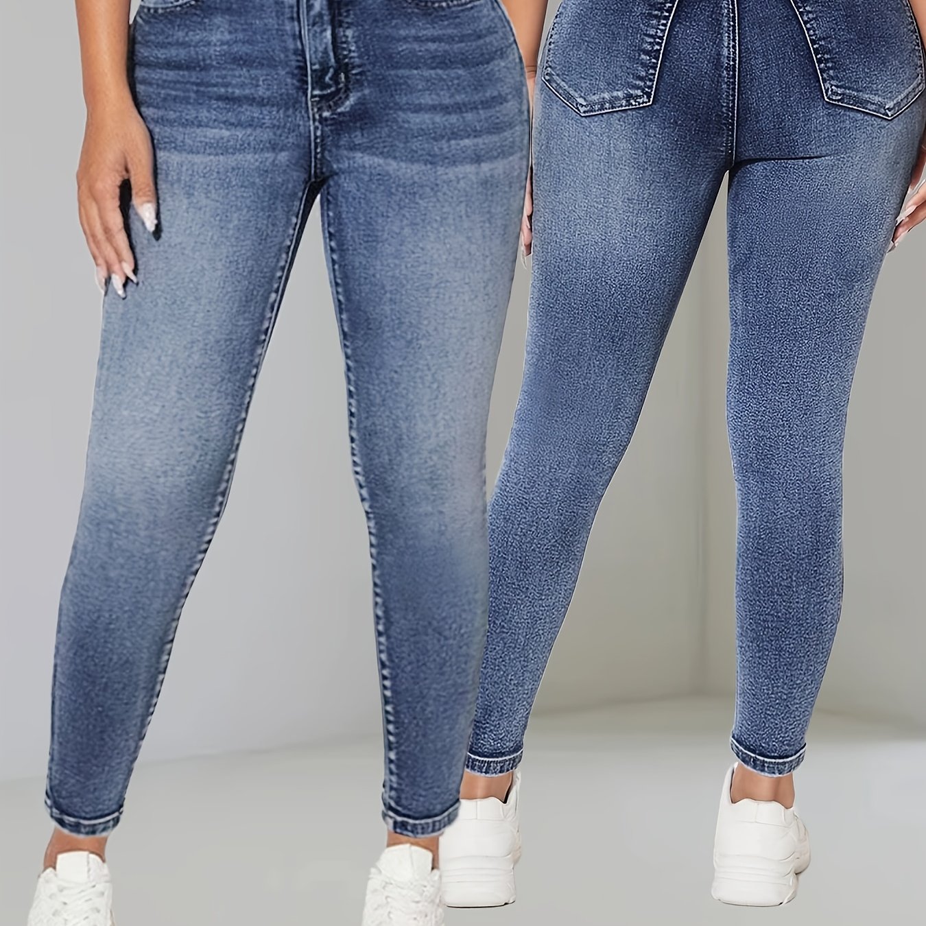 Vintage Stretch Skinny Pants Denim Jeans