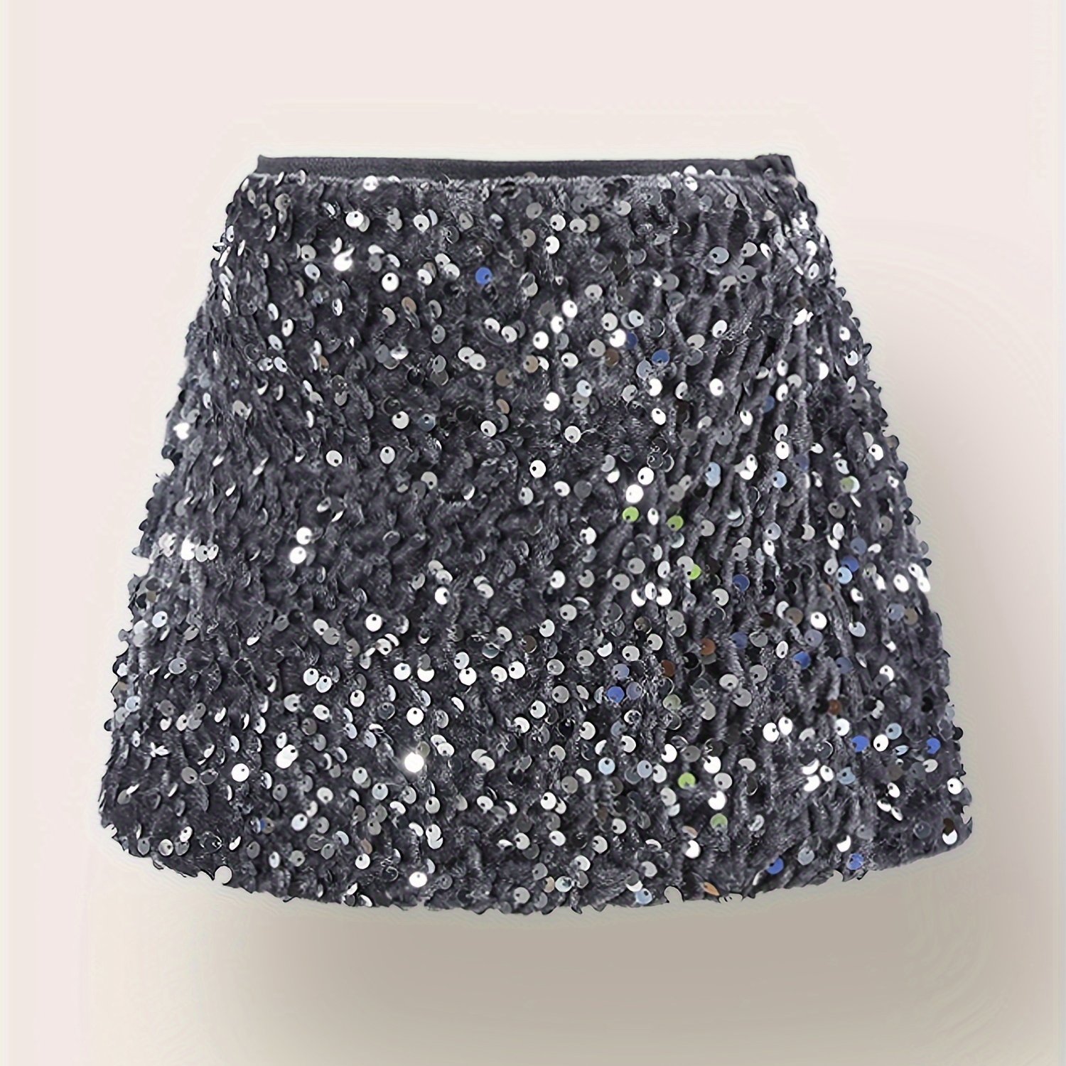 Image of Sweet And Fashionable Half Skirt Waist Party Performance Mini Short Skirt With Pants And Hip Wrap Skirt