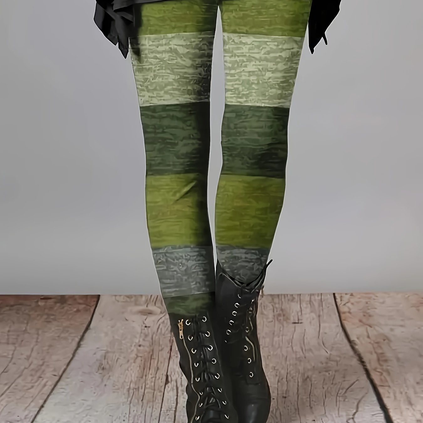 Targeted Development Western Fashion Trendy Print Stretch Leggings