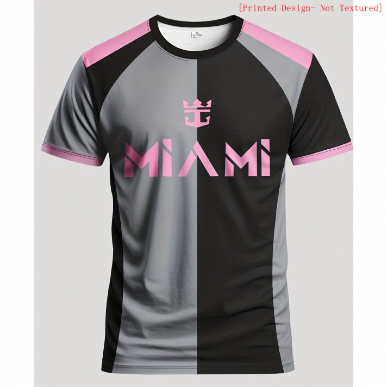 TEMU Maglietta da calcio da e ragazzo con stampa senza texture | e traspirante, , maniche corte, tessuto, a , top casual versatile, adatta sia per le