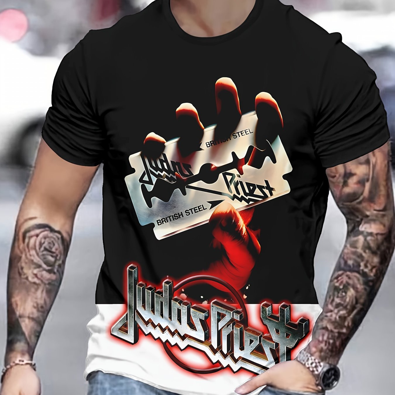 Image of Novelty Men's 3d Print Fashion T-shirt