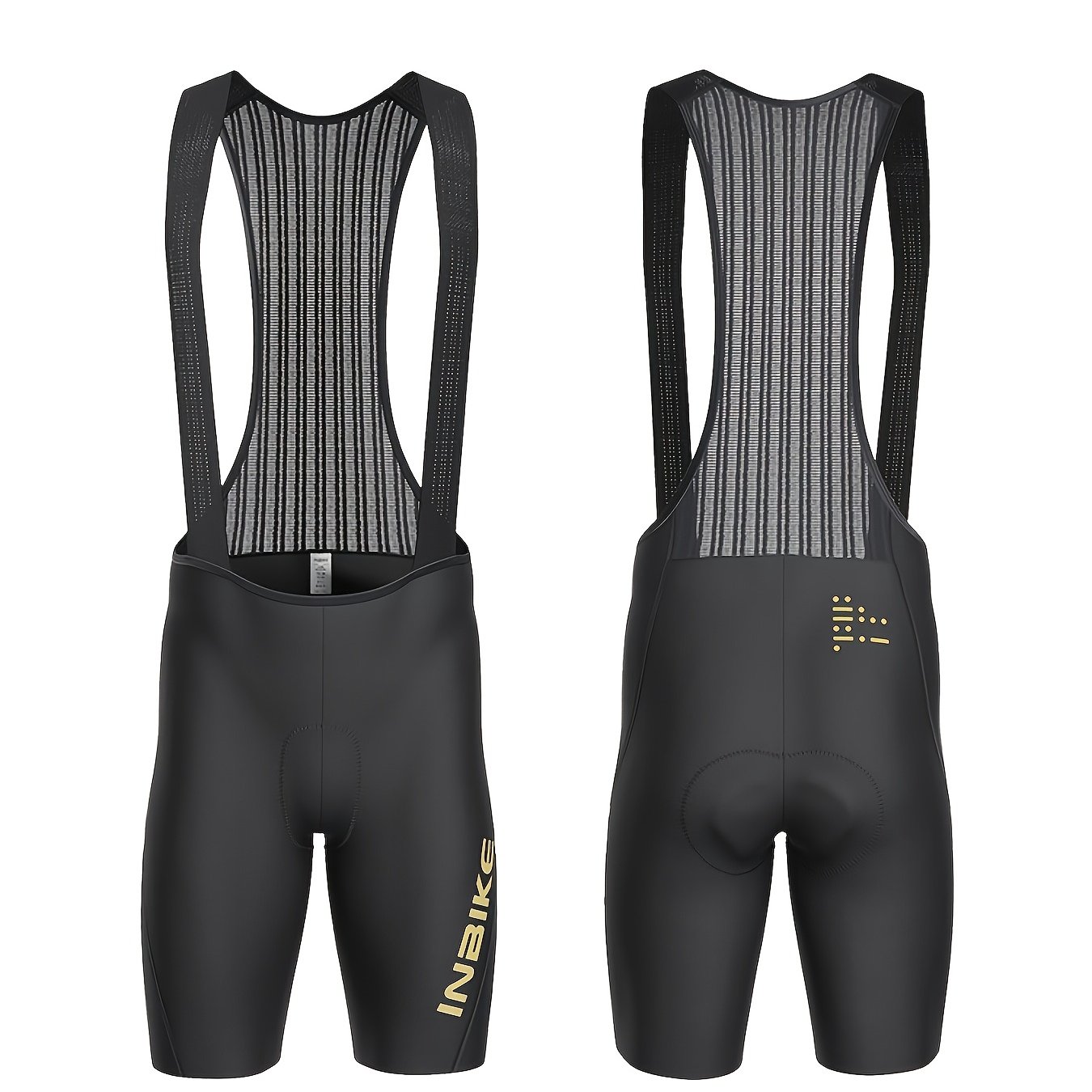 Image of Inbike Summer Cycling Bib Shorts Long Distance Men's Cycling Clothing Bike With Pockets Riding Pants