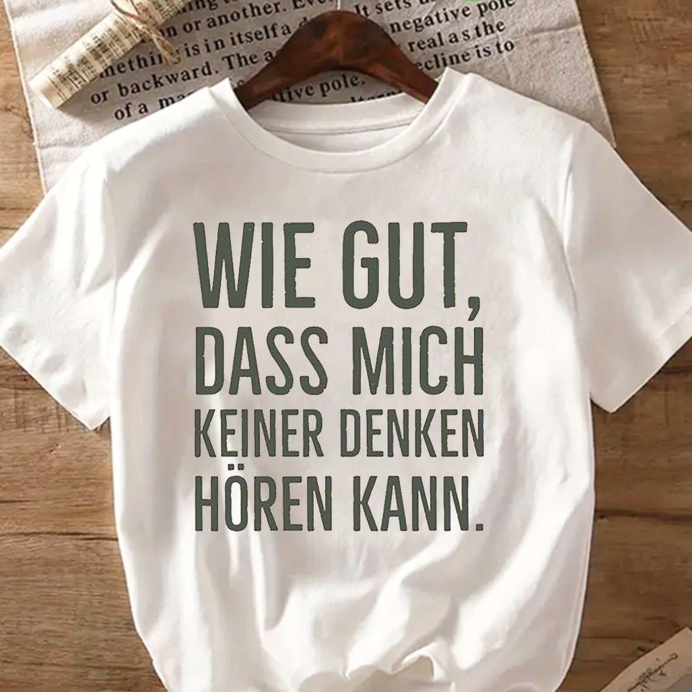 Graphic Print Tshirt, Short Sleeve Crew Neck Casual Top For , Women's Clothing