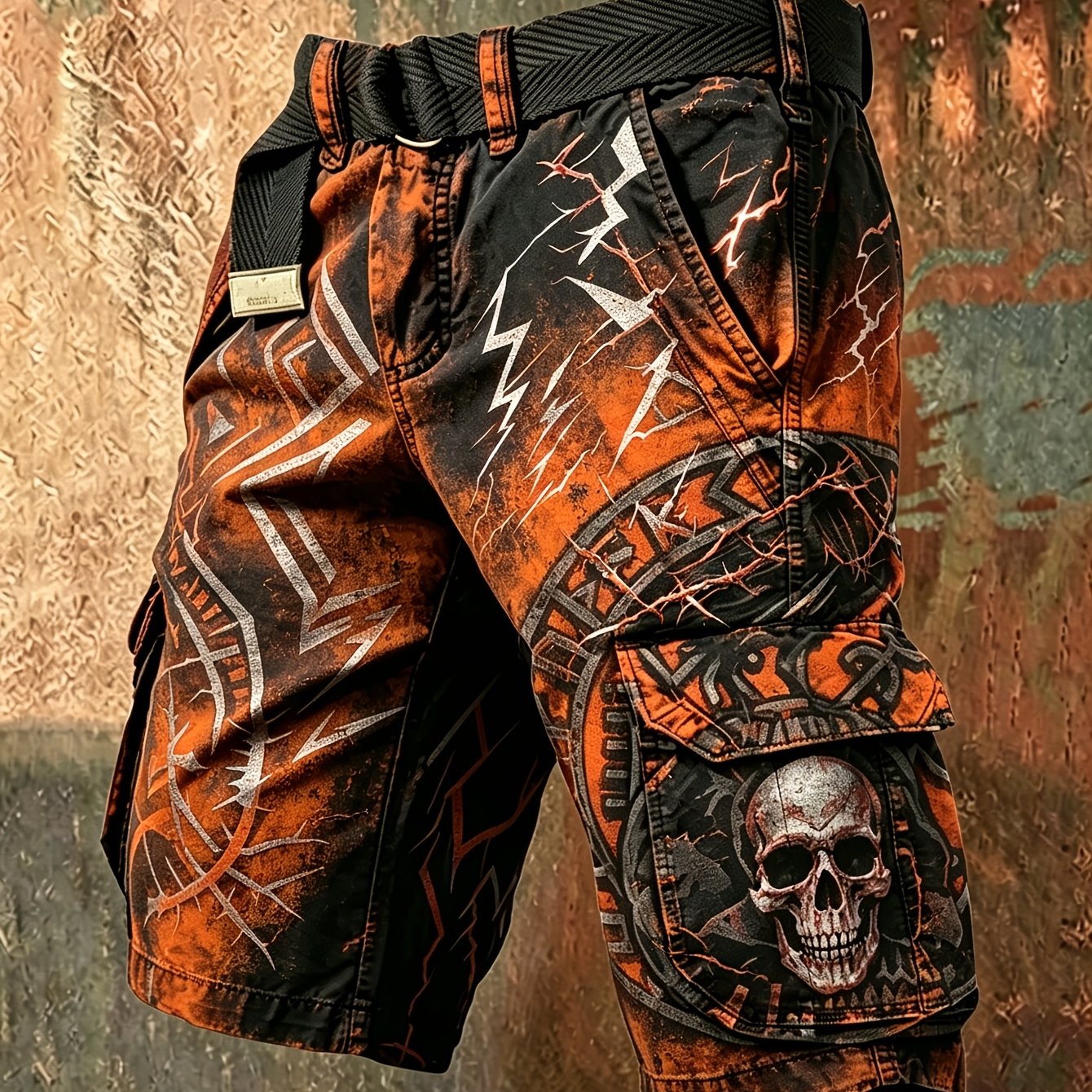 2026 Men's Polyester Cargo Shorts | 3d Printed Shorts, Suitable For Daily , Casual Sports And Vacation Wear