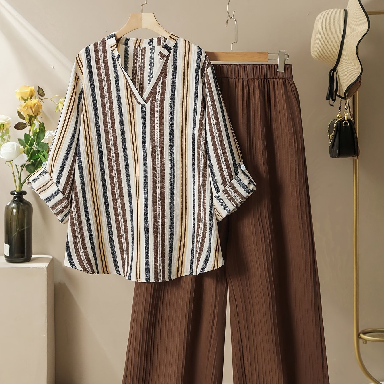 TEMU Autumn And Winter Set, Autumn And Winter Shirt, Autumn And Winter Matching, Autumn And Winter Innerwear, Autumn And Winter Shirt Set, Autumn And